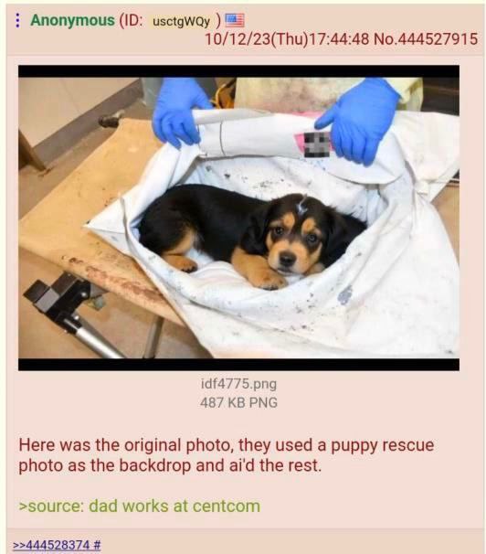 Image in @xIsraelExposedx's post: Friendly reminder that Israelis & their minions faked burned images of babies from Oct 7, in an…
