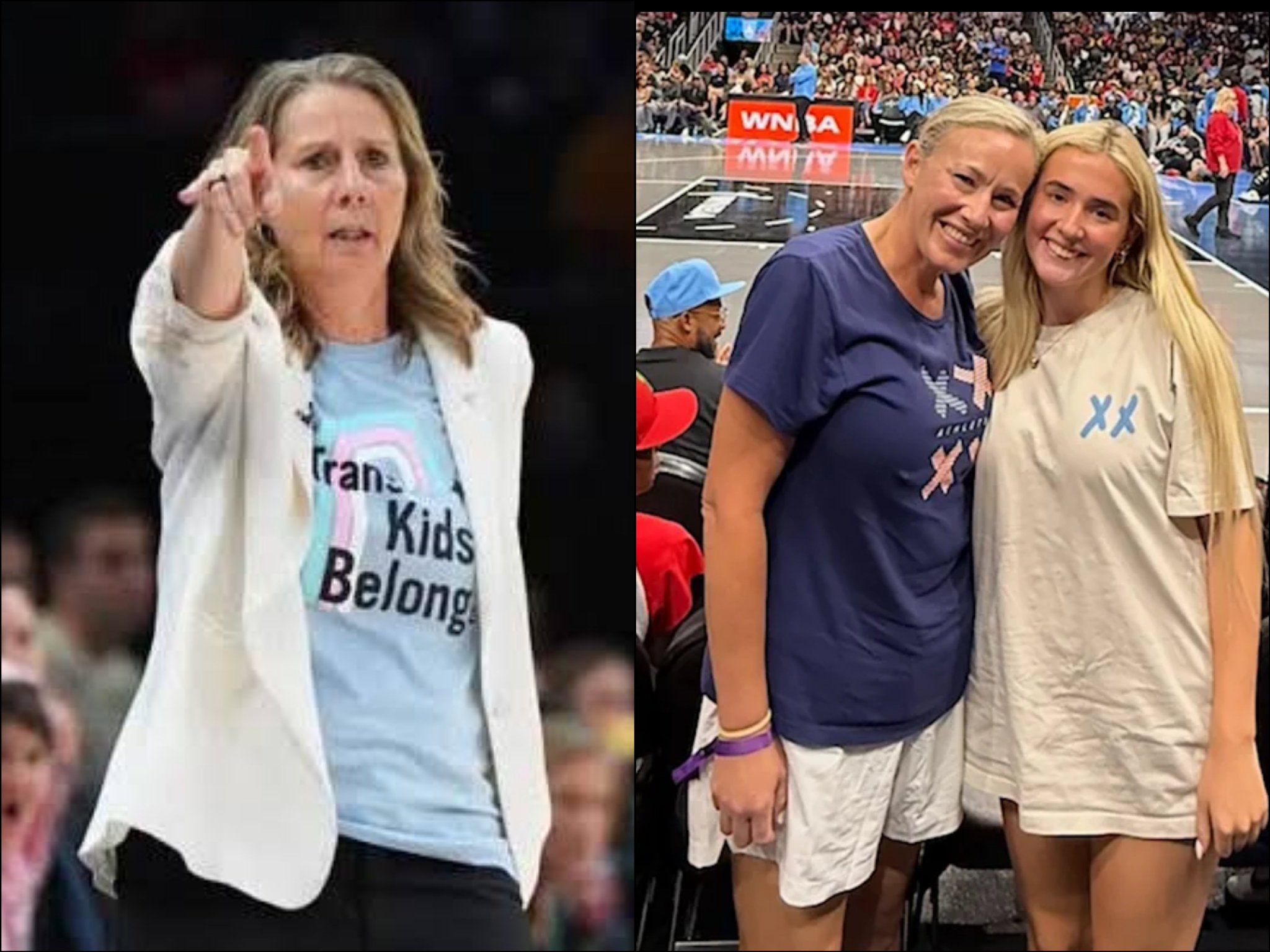 Image in @IfindRetards's post: The WNBA gets more retarded by the day.
A mother and daughter say they were forced to cover up fo…