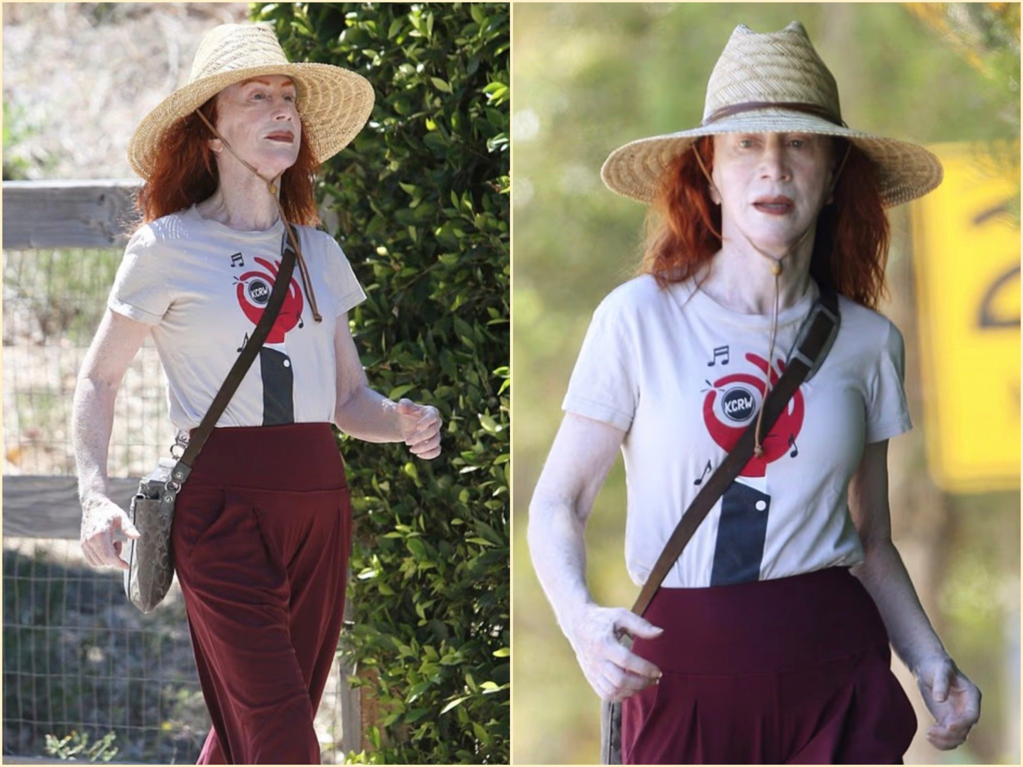 Image in @IfindRetards's post: Latest photos of Kathy Griffin just dropped.
Retard looks like she ran out of blood. https://t.co…