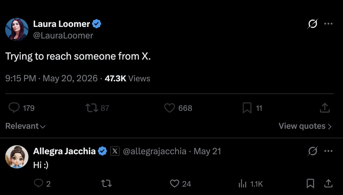 Image in @Wallface's post: Can I also try to reach someone from X? https://t.co/xzY8s2o6hl
