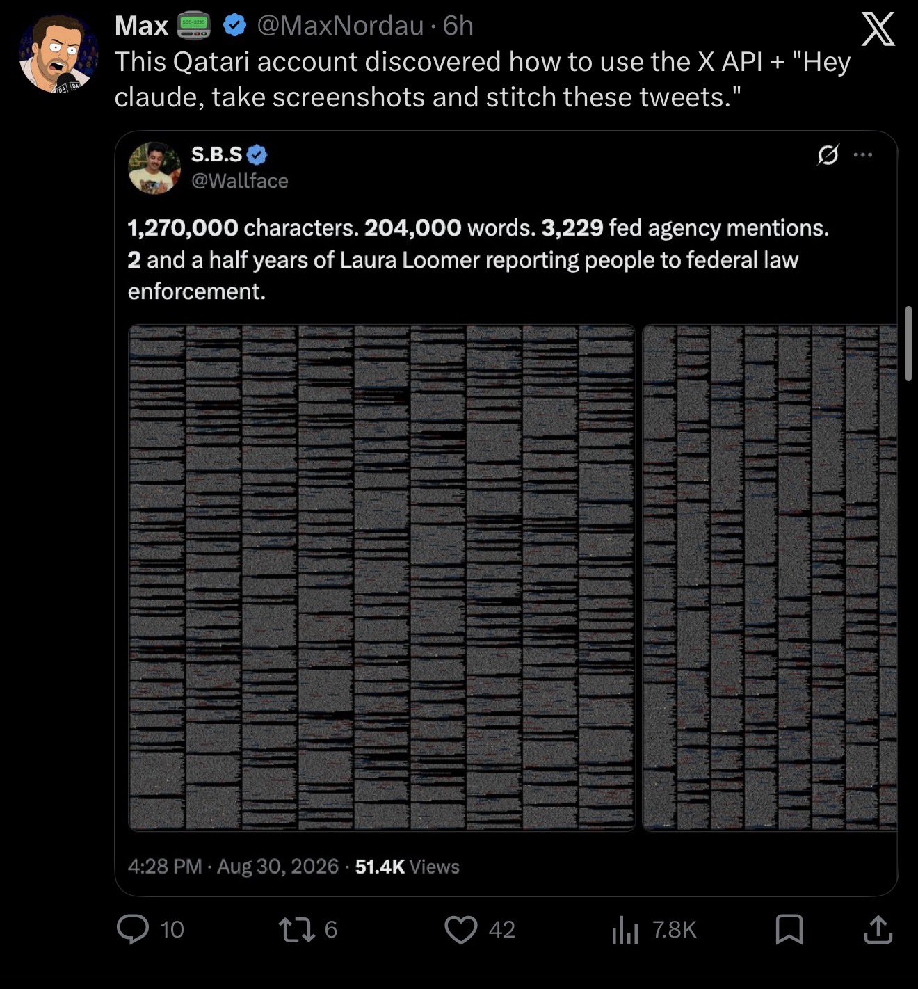 Image in @Wallface's post: X is limiting my account while these 2 dunk on me. This app is not what it used to be. https://t.co…