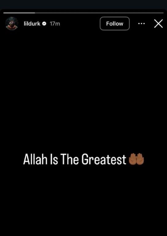 Image in @sneako's post: Free Lil Durk https://t.co/7czl3H5CkE