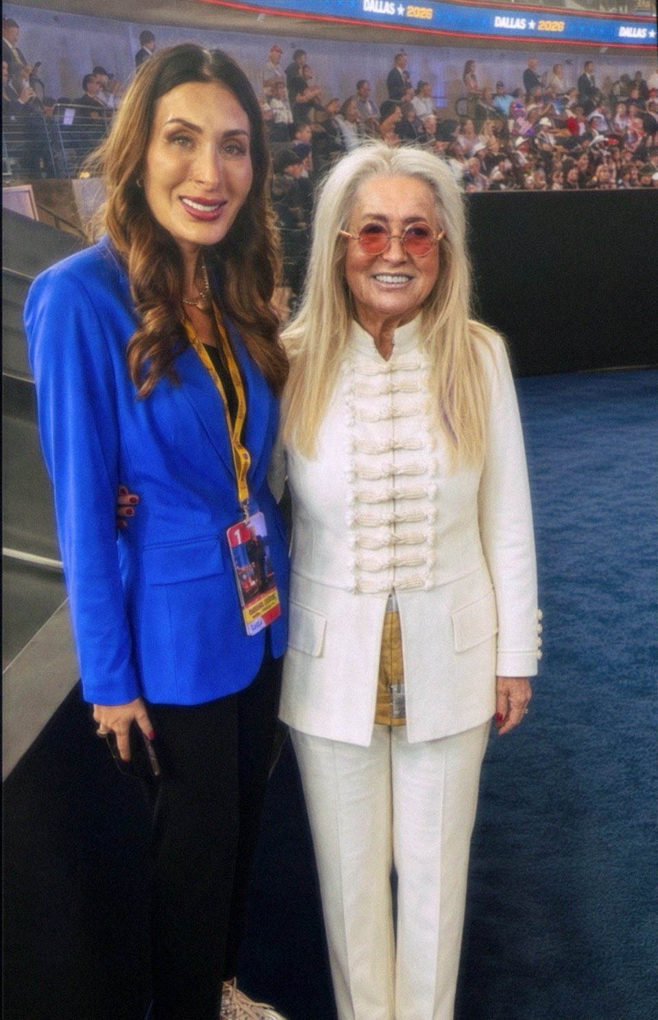 Image in @RabbiJeffx's post: Laura Loomer couldn’t be happier.
The dream of her life finally came true.
She just met Miriam …