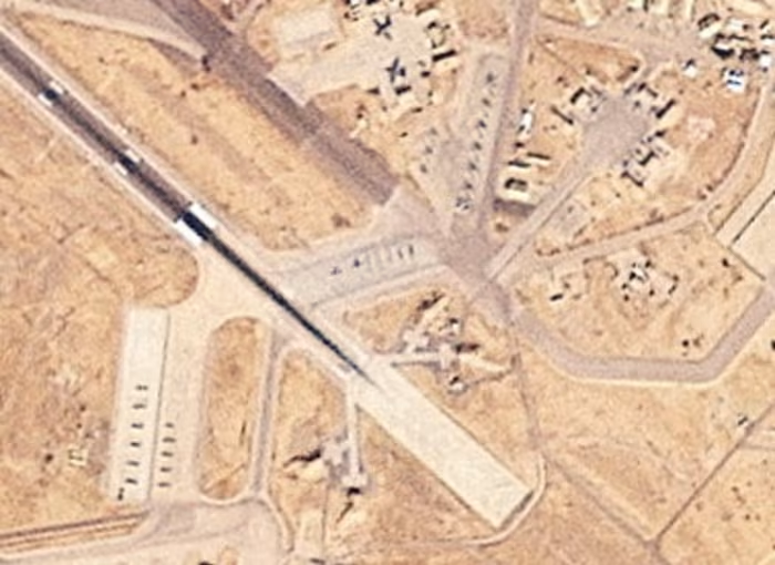 Image in @MarioNawfal's post: 🚨🇺🇸 🇮🇷 America fired 70 Patriots and a dozen THAADs to stop 20 Iranian missiles over Jordan, a week…