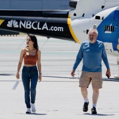 Image in @MarioNawfal's post: 🚨🇺🇸 BREAKING: Reporter Eliana Moreno and pilot George Marciniw reportedly killed in the NBC4 helico…