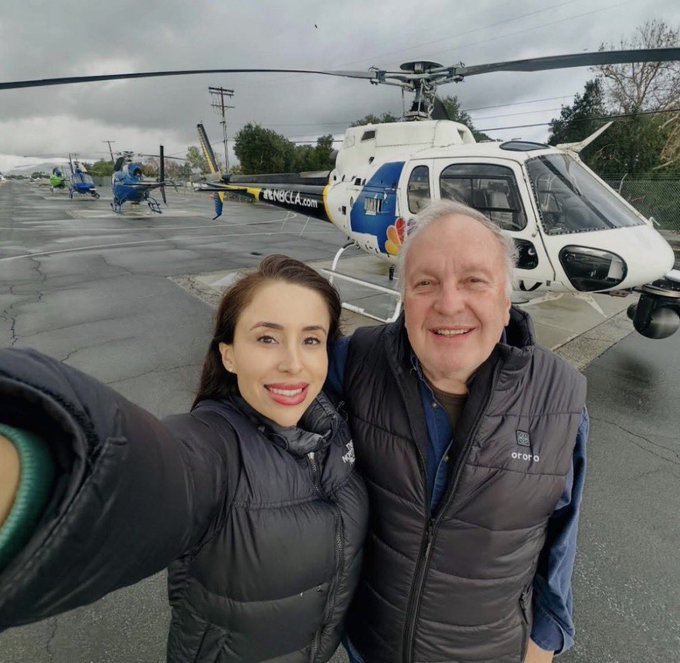 Image in @MarioNawfal's post: 🚨🇺🇸 BREAKING: Reporter Eliana Moreno and pilot George Marciniw reportedly killed in the NBC4 helico…