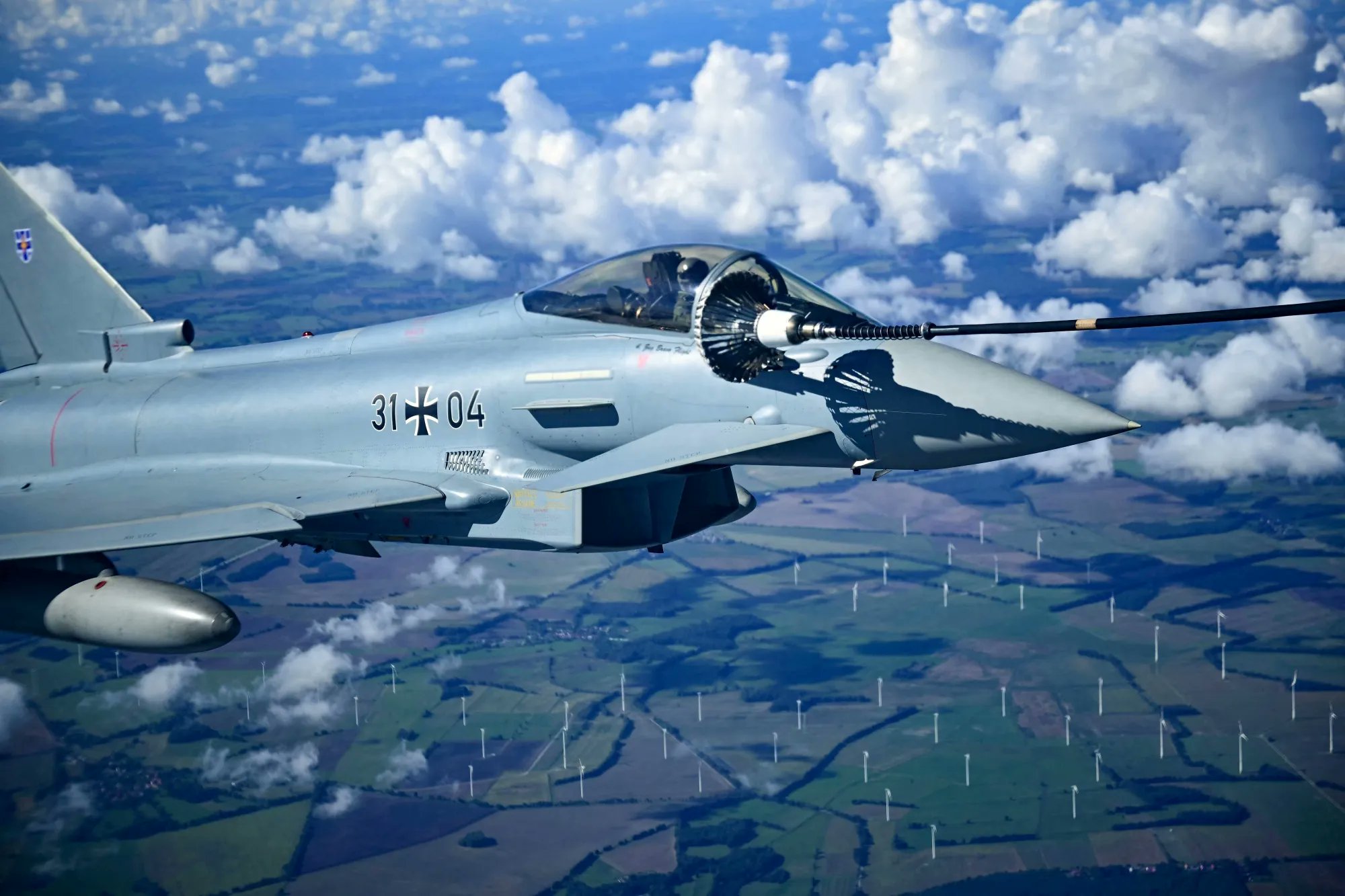 Image in @MarioNawfal's post: 🇩🇪🇱🇻 Germany is sending four Eurofighter jets to Latvia as the country prepares for its Oct. 3 parl…