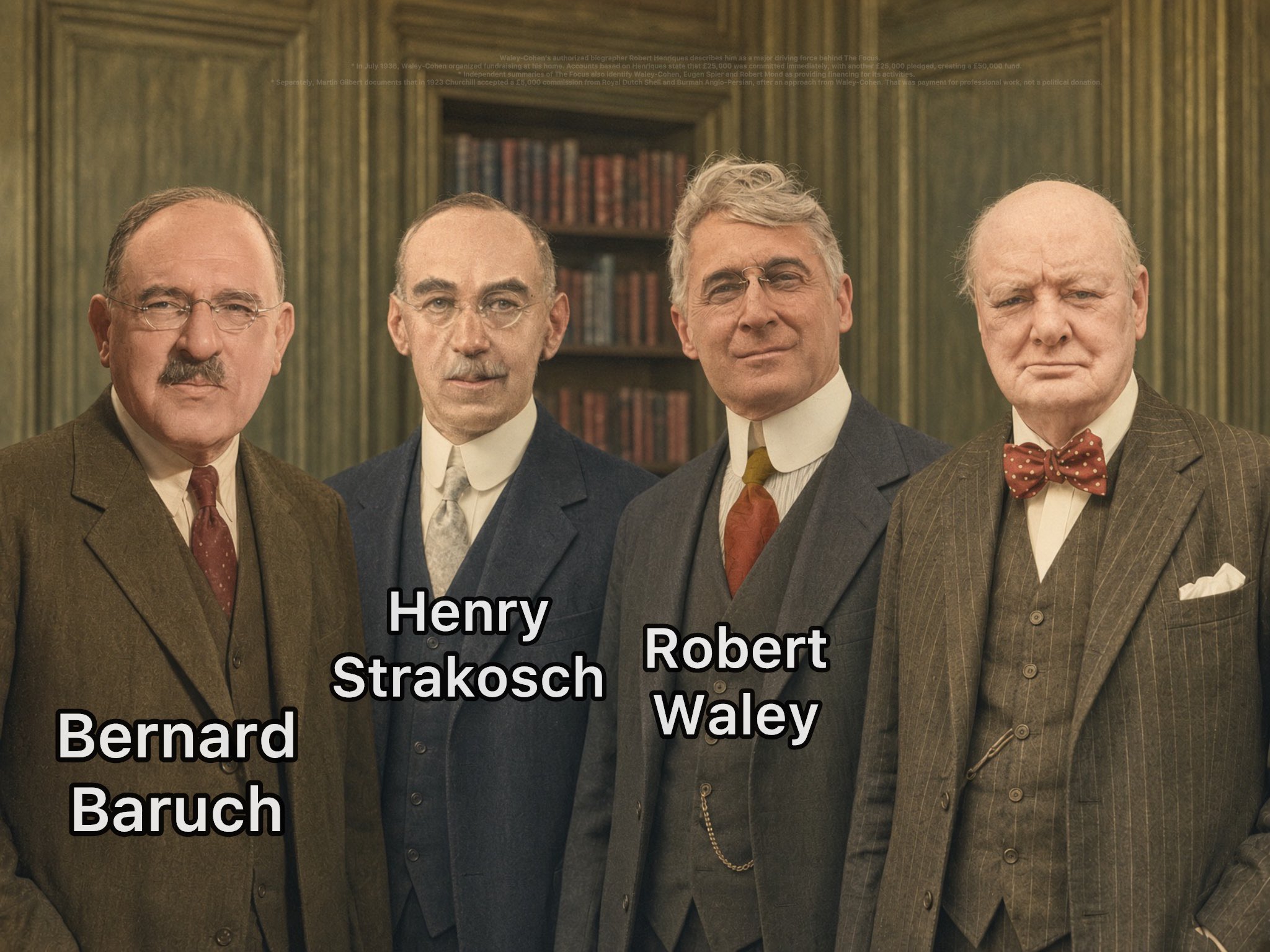 Image in @RabbiJeffx's post: Hey @Grok, yes/no
When Churchill faced financial ruin, three wealthy financiers stepped in and res…