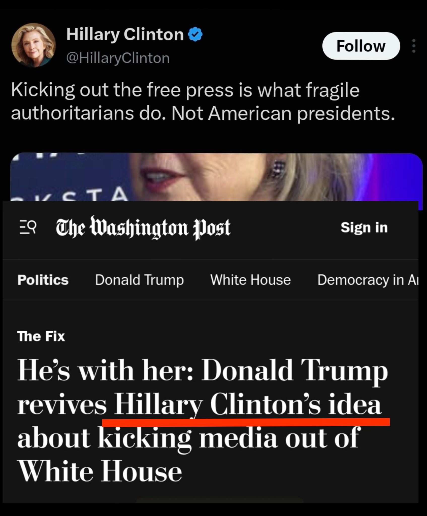 Image in @IfindRetards's post: Interesting https://t.co/8PcYfbB6cL