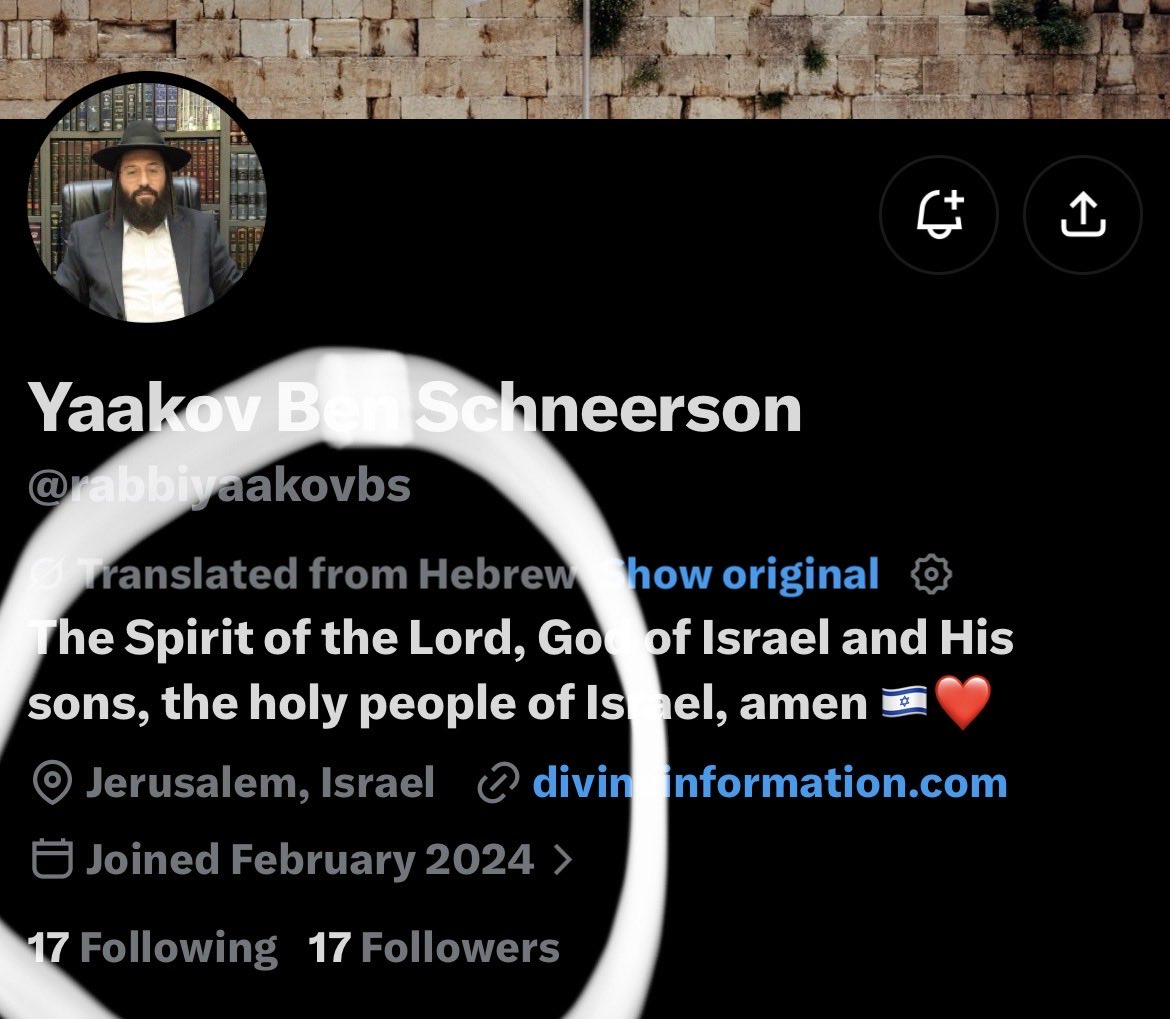 Image in @JaneGwenChilds's reply: @RabbiJeffx @rabbiyaakovbs @grok That’s a b0t https://t.co/kqQTPJk9tk