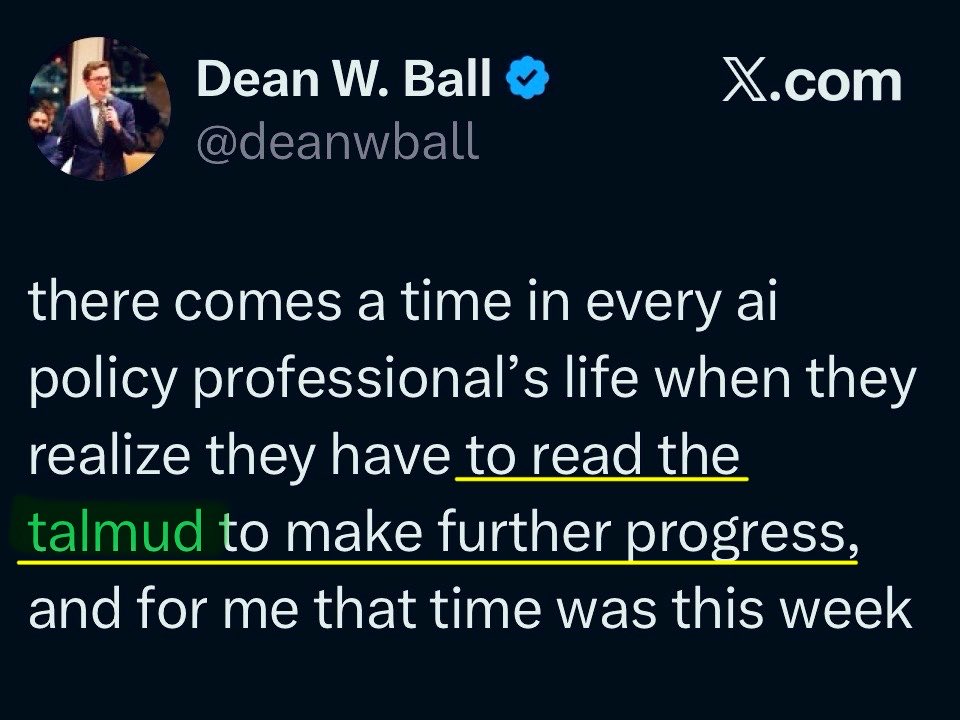Image in @RabbiJeffx's post: Meanwhile OpenAI head of strategic futures: https://t.co/M8LsC3H1uJ