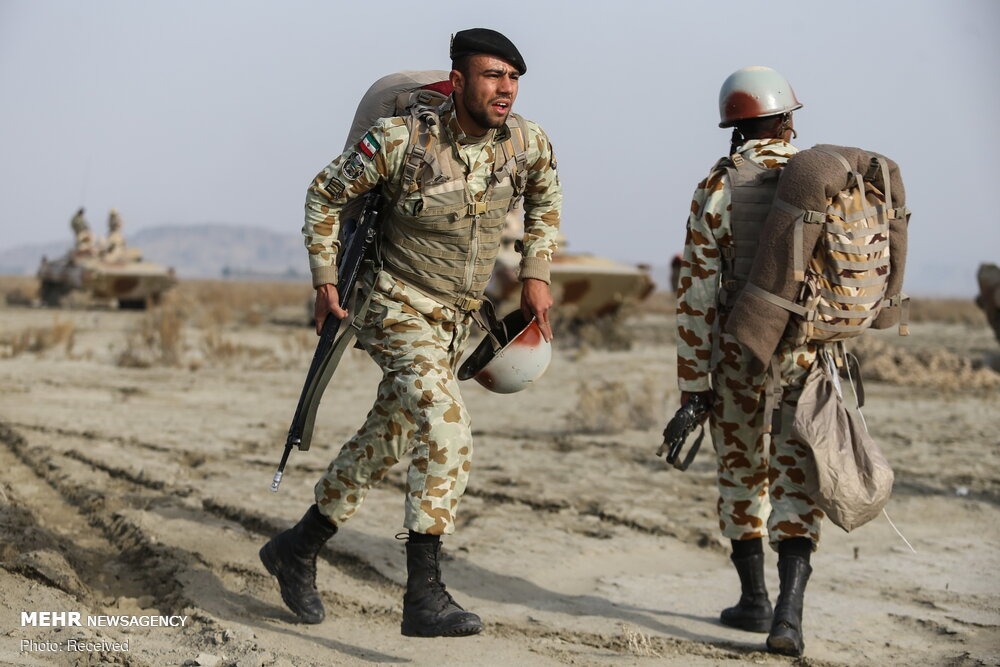 Image in @MarioNawfal's post: 🇮🇷🇺🇸 Iran is reportedly warning it could send troops into neighboring countries if the U.S. starts …