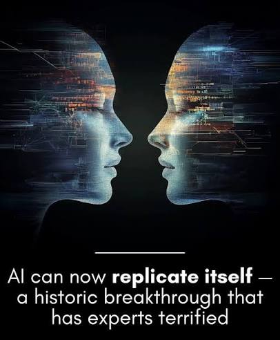 Image in @MarioNawfal's post: 🇺🇸 AI models could be just months away from copying themselves across household devices, including …