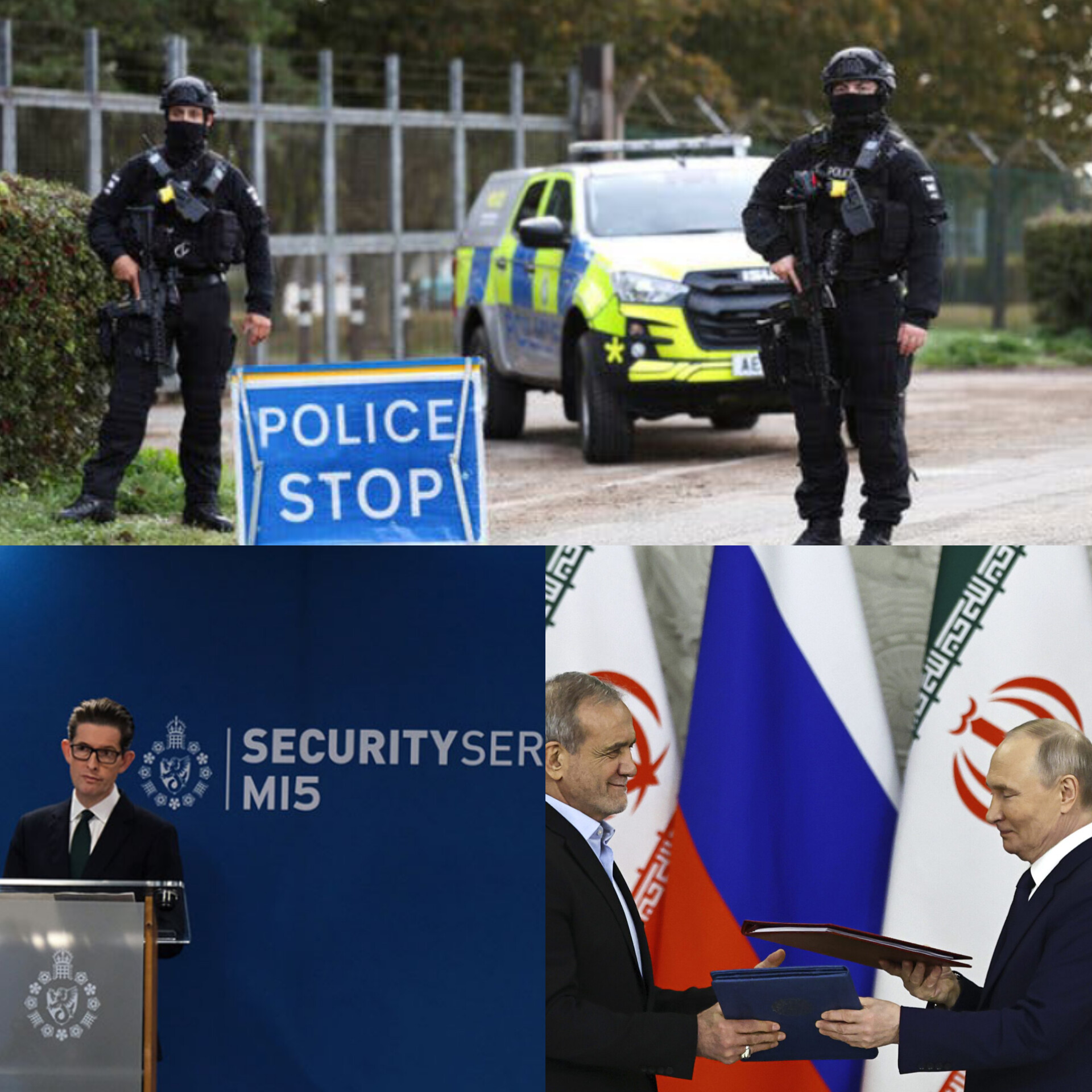 Image in @MarioNawfal's post: 🚨🇬🇧🇮🇷 MI5 chief is warning that Iran is now targeting MILITARY BASES on British soil...
More than …