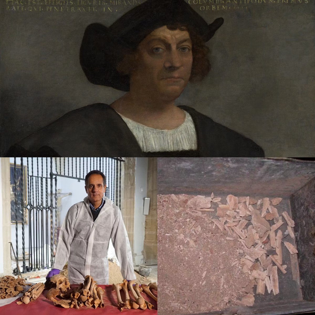 Image in @MarioNawfal's post: 🇪🇸🇮🇹 Columbus may have been SPANISH, not Italian...
Researchers at Spain's University of Granada s…