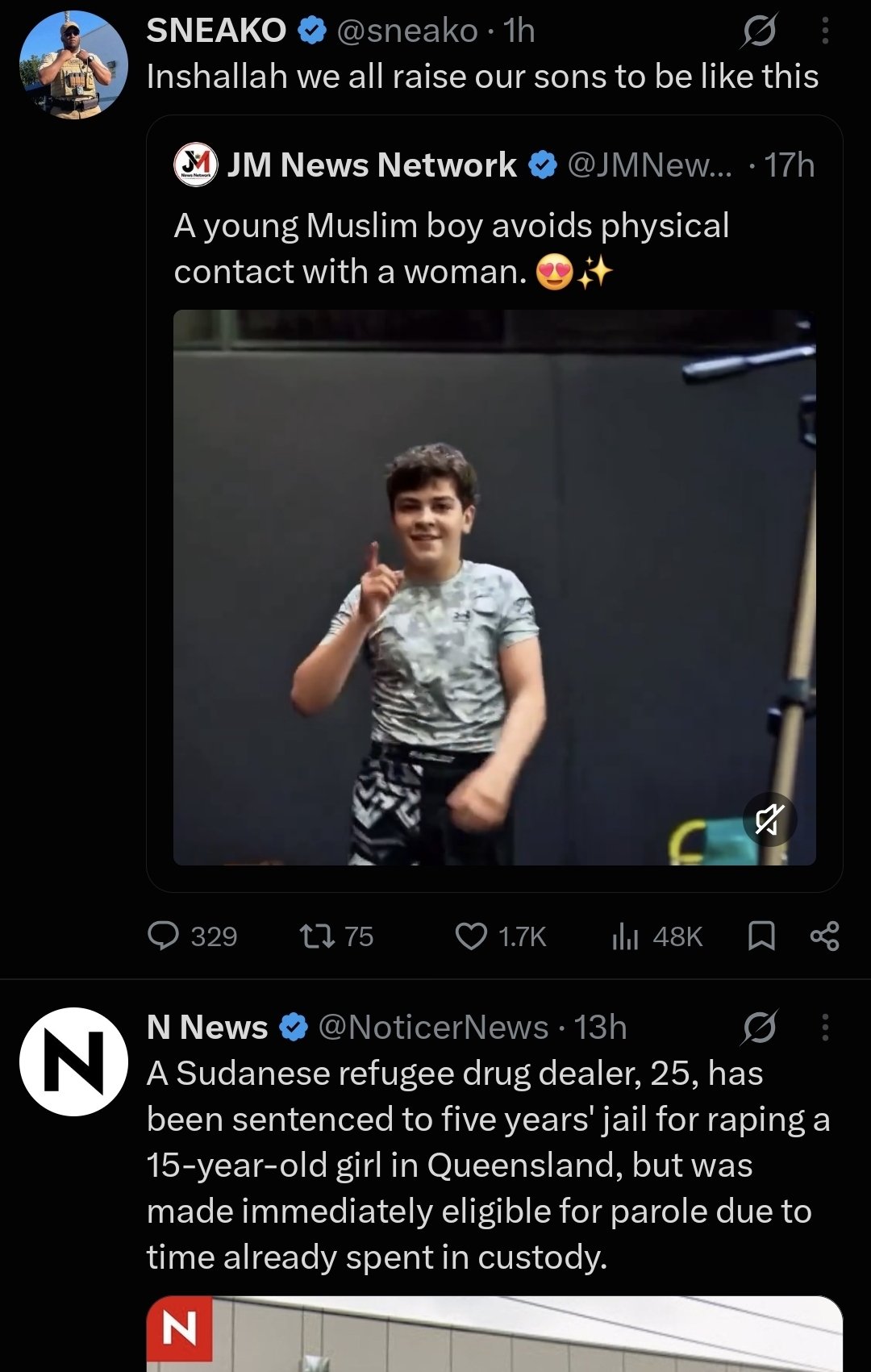 Image in @IfindRetards's post: @sneako Algo trolling you https://t.co/pApAuj5BiE