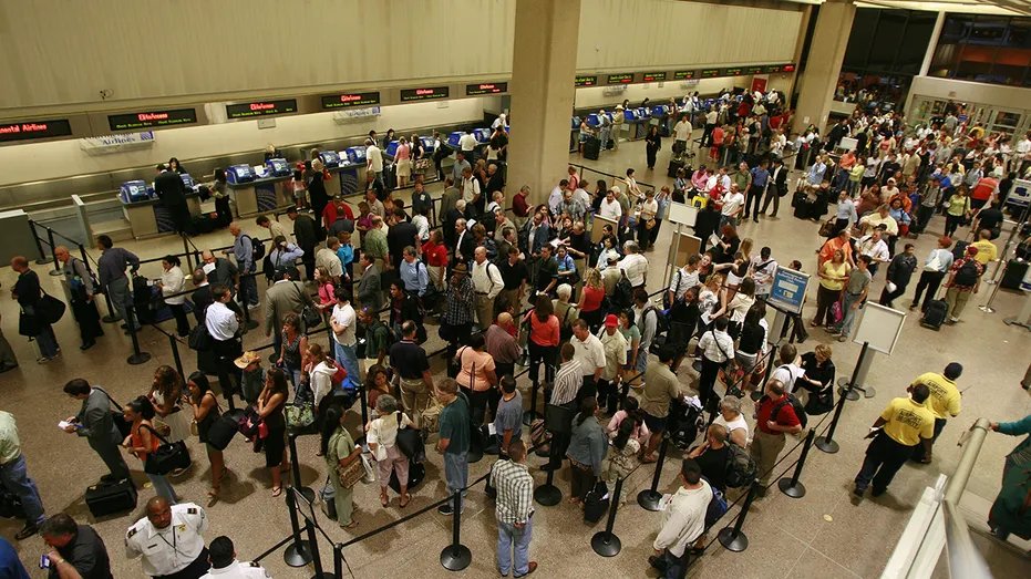 Image in @MarioNawfal's post: 🚨🇺🇸 One construction worker just grounded one of the busiest airports in America
A contractor cut …