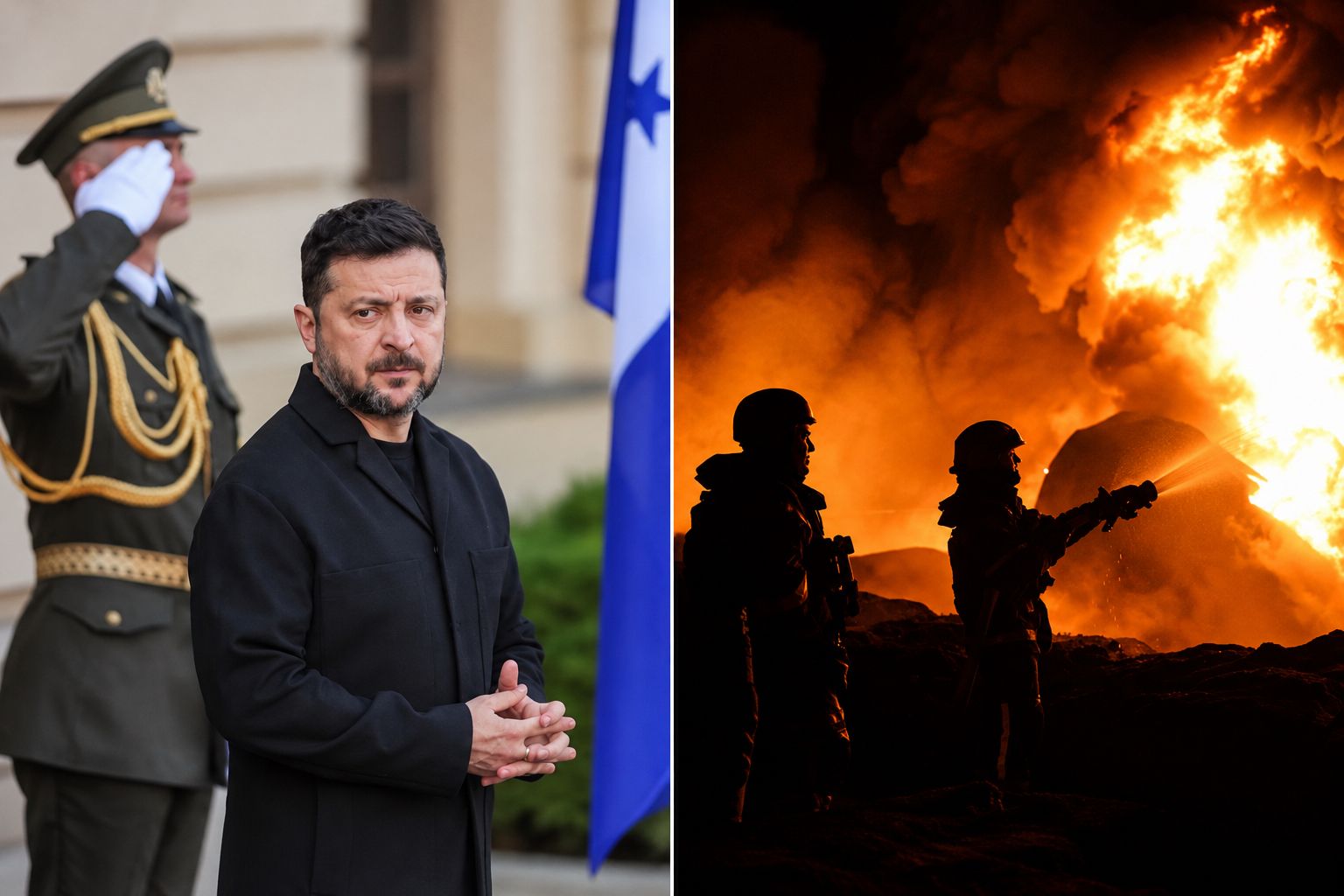 Image in @MarioNawfal's post: 🇺🇸🇷🇺🇺🇦 Zelensky says Russia just hit the exact energy sites Trump’s ceasefire was meant to protect.…