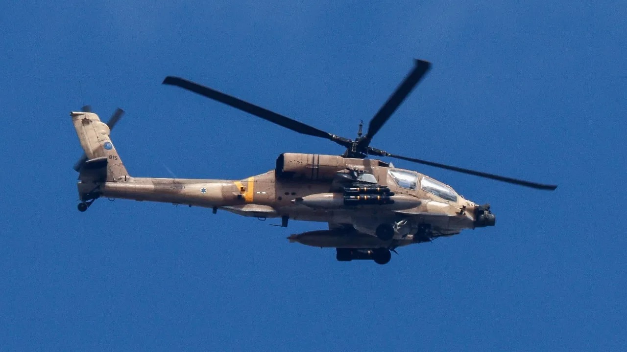 Image in @MarioNawfal's post: 🇮🇱 Israel is rushing through a roughly 1 billion shekel Apache helicopter deal, and guess who's foo…