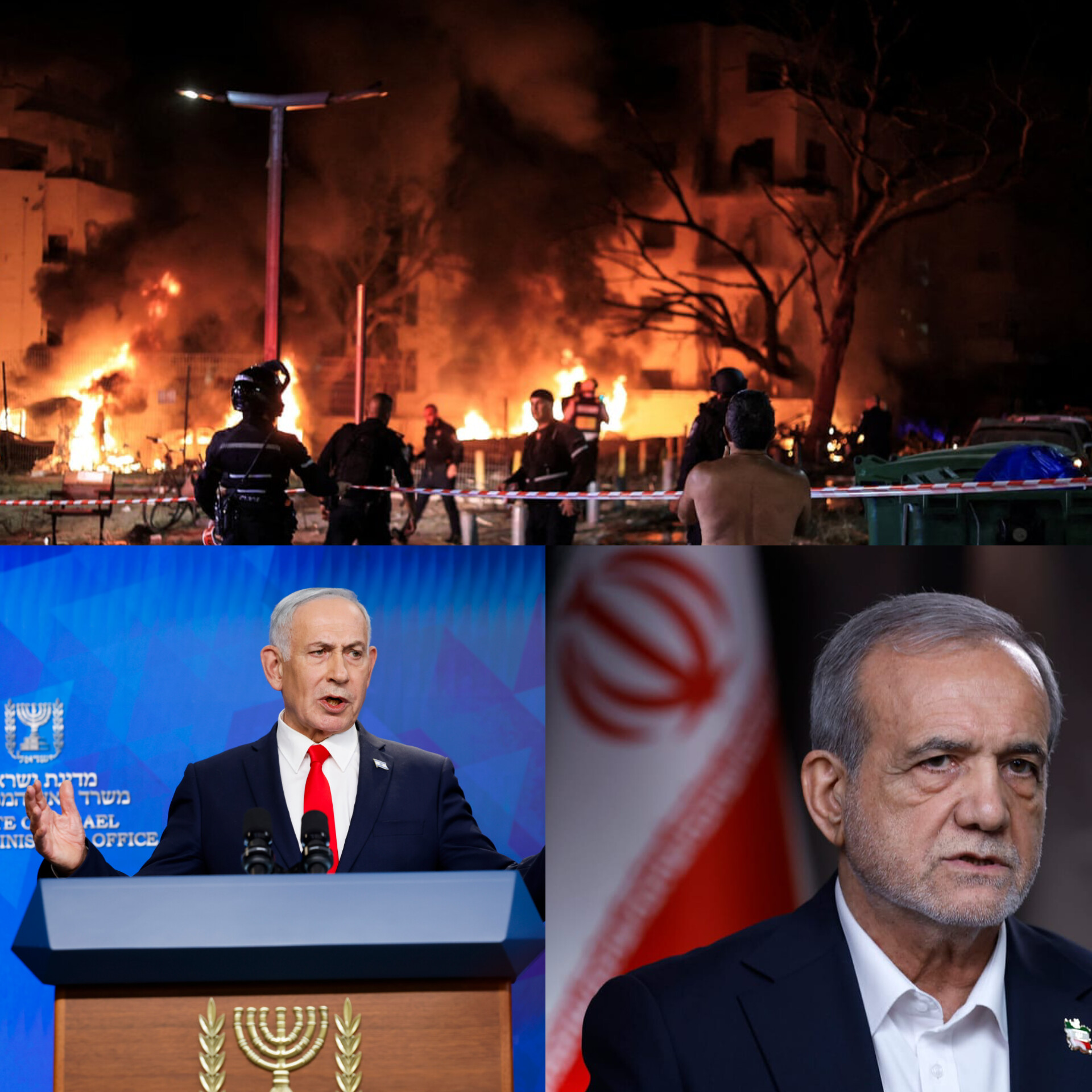 Image in @MarioNawfal's post: 🚨🇮🇱🇮🇷 Netanyahu says he OPPOSES launching a preemptive strike against Iran...
The Israeli PM said …