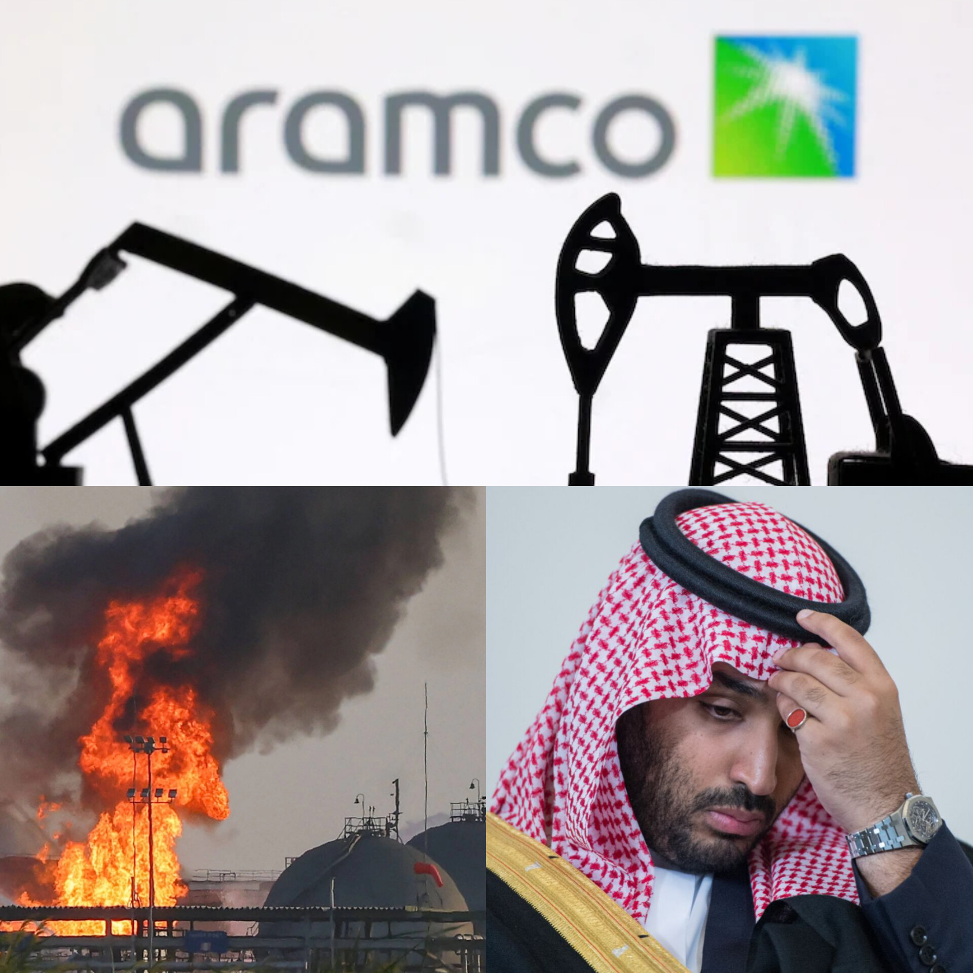 Image in @MarioNawfal's post: 🚨🇸🇦🇾🇪 Saudi Aramco's HQ suffered EXTENSIVE DAMAGE in yesterday's attack...
The destruction may be …