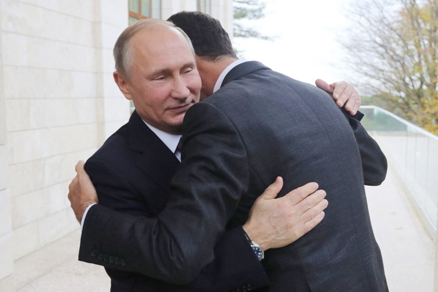Image in @MarioNawfal's post: 🇷🇺🇸🇾 Moscow is still shielding Bashar al-Assad with permanent political asylum on 'humanitarian gro…