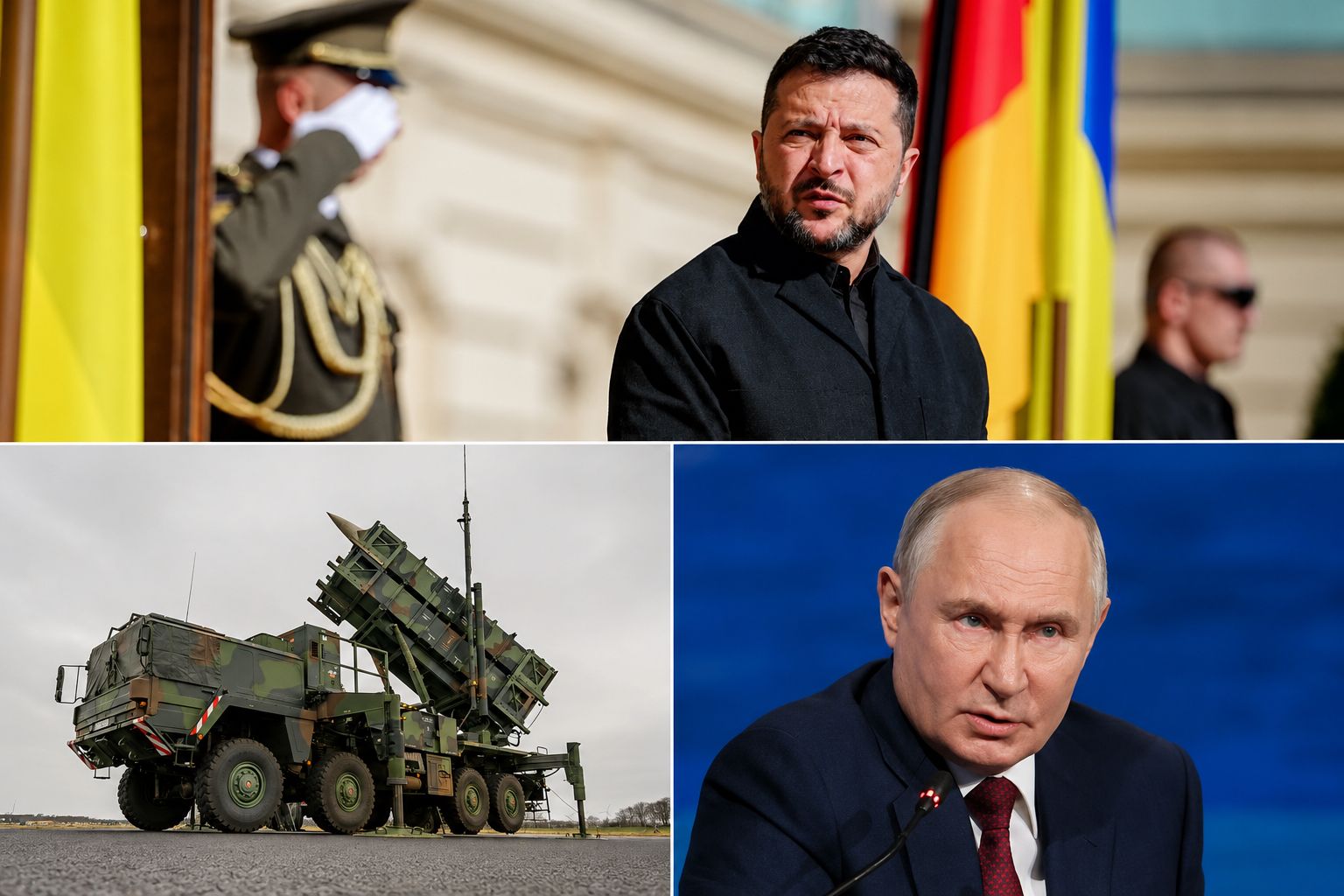 Image in @MarioNawfal's post: 🇺🇦🇷🇺 Ukraine's Patriot missiles have run out, with Russian attacks still coming.
Ukraine uses thes…