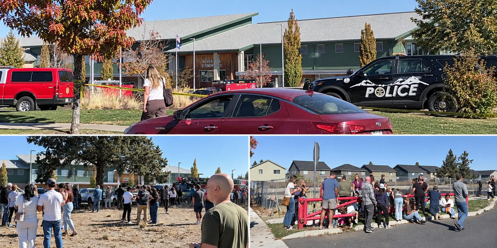Image in @MarioNawfal's post: 🚨🇺🇸 BREAKING: ACTIVE SHOOTER REPORTED AT ELEMENTARY SCHOOL IN BEND, OREGON.
Police have rushed to …