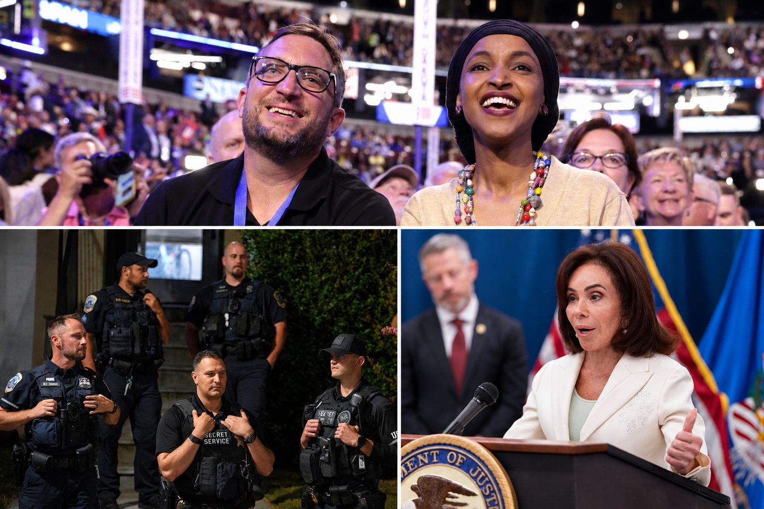 Image in @MarioNawfal's post: 🇺🇸 Ilhan Omar hasn’t been seen publicly since federal agents raided her D.C. home.
The raid is rep…