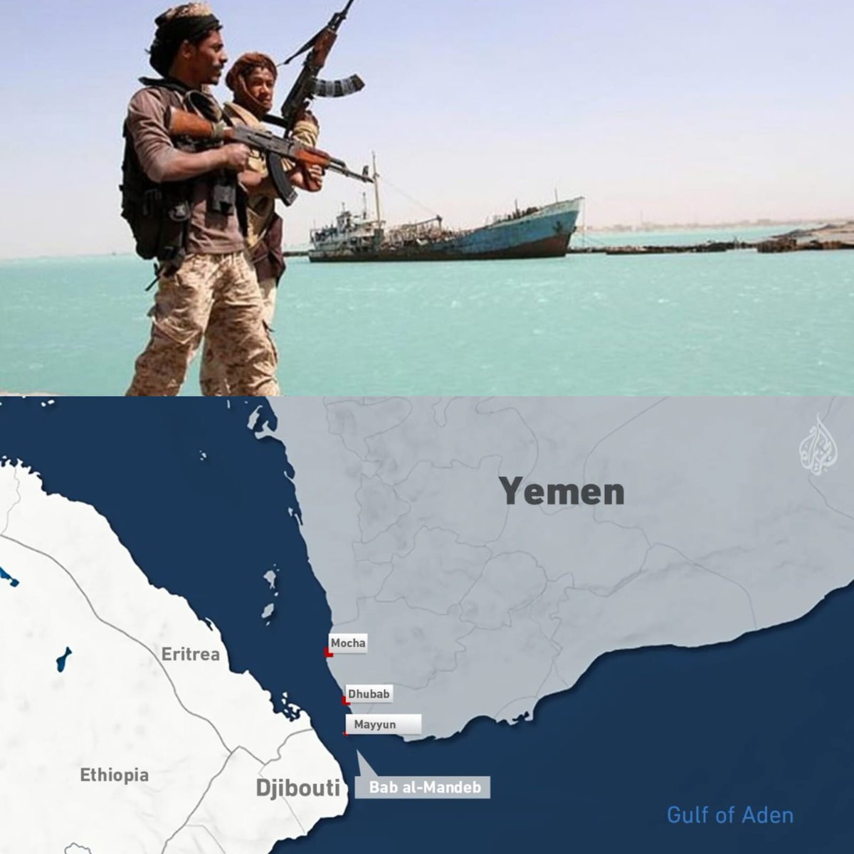 Image in @MarioNawfal's post: 🇾🇪🇮🇷 Iran may want oil prices higher, but the HOUTHIS are the ones STRETCHING THE MARKET right now …