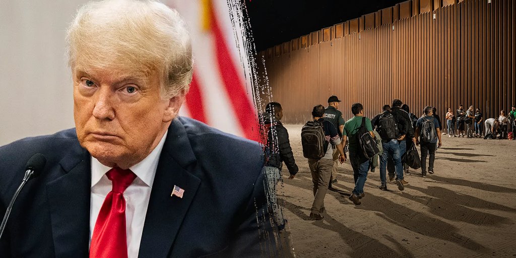 Image in @MarioNawfal's post: 🇺🇸 TRUMP JUST ANNOUNCED A 95% COLLAPSE IN ILLEGAL BORDER APPREHENSIONS
The numbers are STAGGERING.…