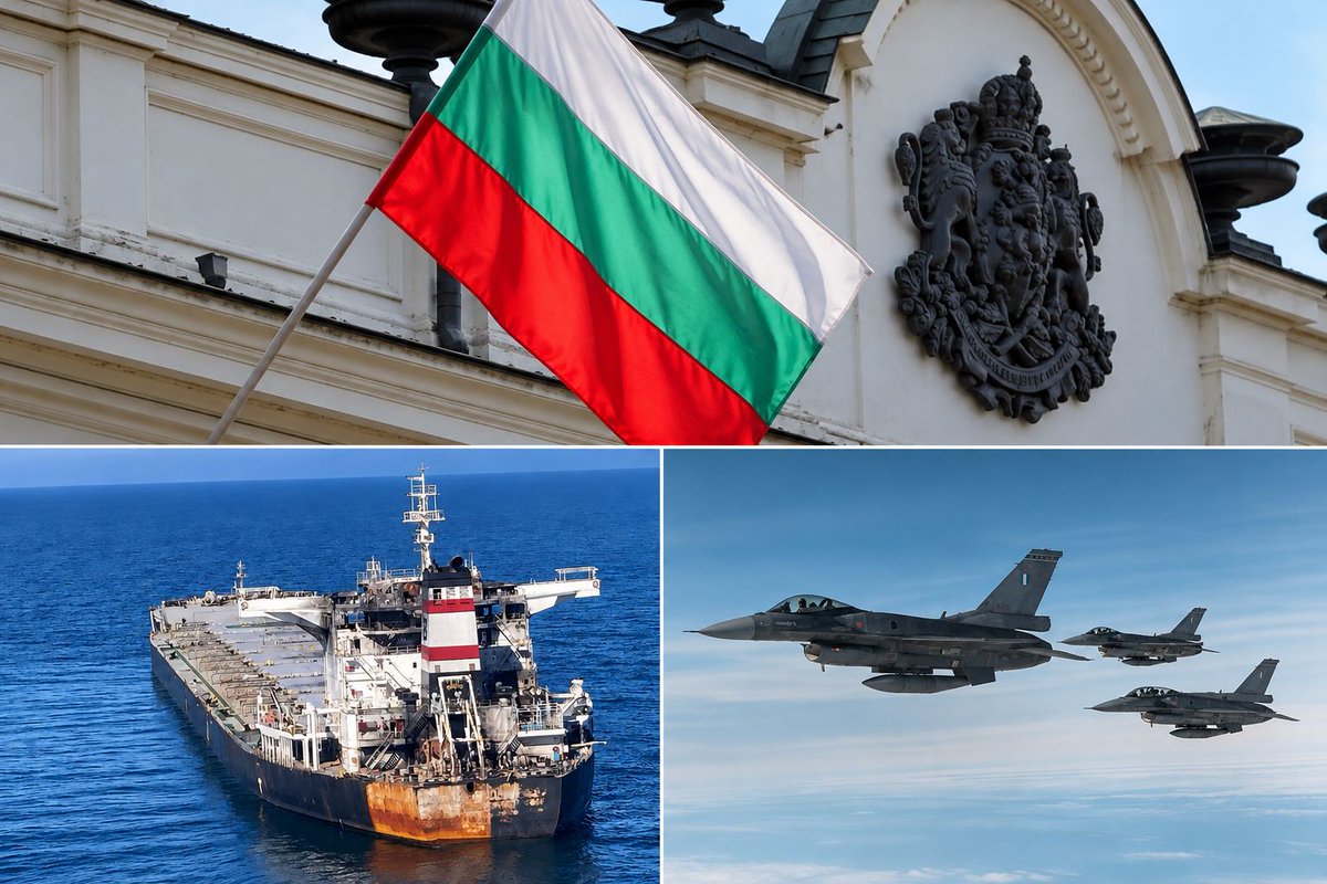 Image in @MarioNawfal's post: 🇧🇬🇷🇴🇷🇺 Drones are hitting ships in the Black Sea, and Bulgaria wants NATO to step in.
A commercial…