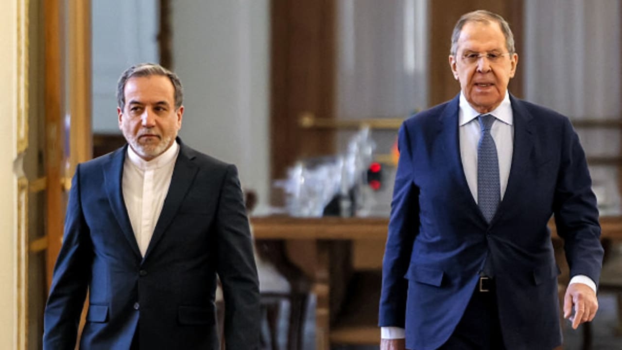 Image in @MarioNawfal's post: 🇷🇺🇮🇷 Russian FM Sergey Lavrov is scheduled to visit Tehran on Monday for talks with Iranian FM Abba…