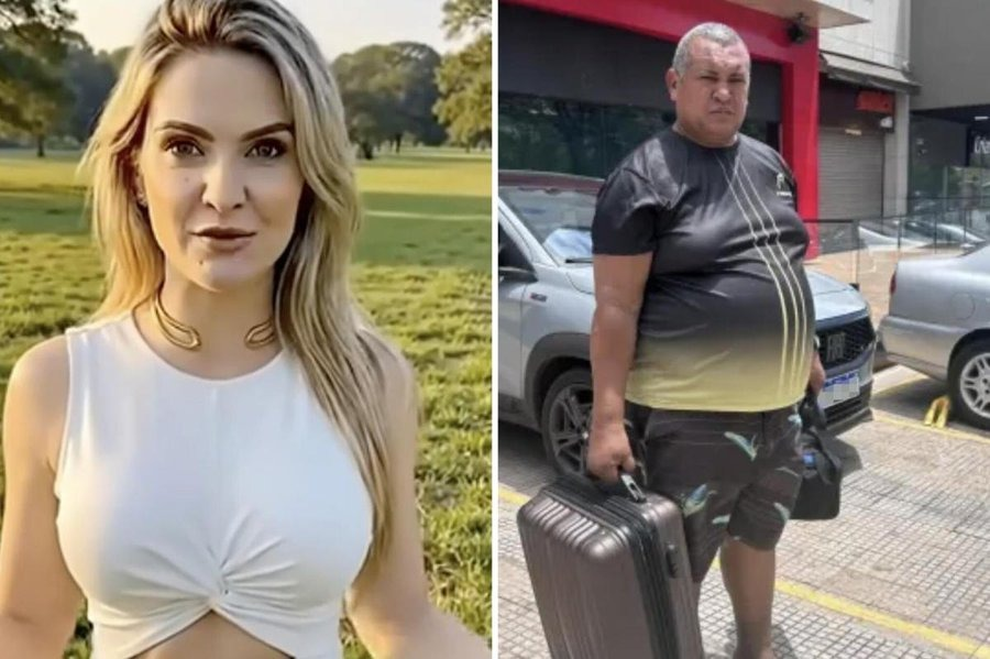 Image in @MarioNawfal's post: 🇧🇷 A 49-year-old Brazilian man SOLD EVERYTHING he owned and traveled over 1,200 miles to meet the l…