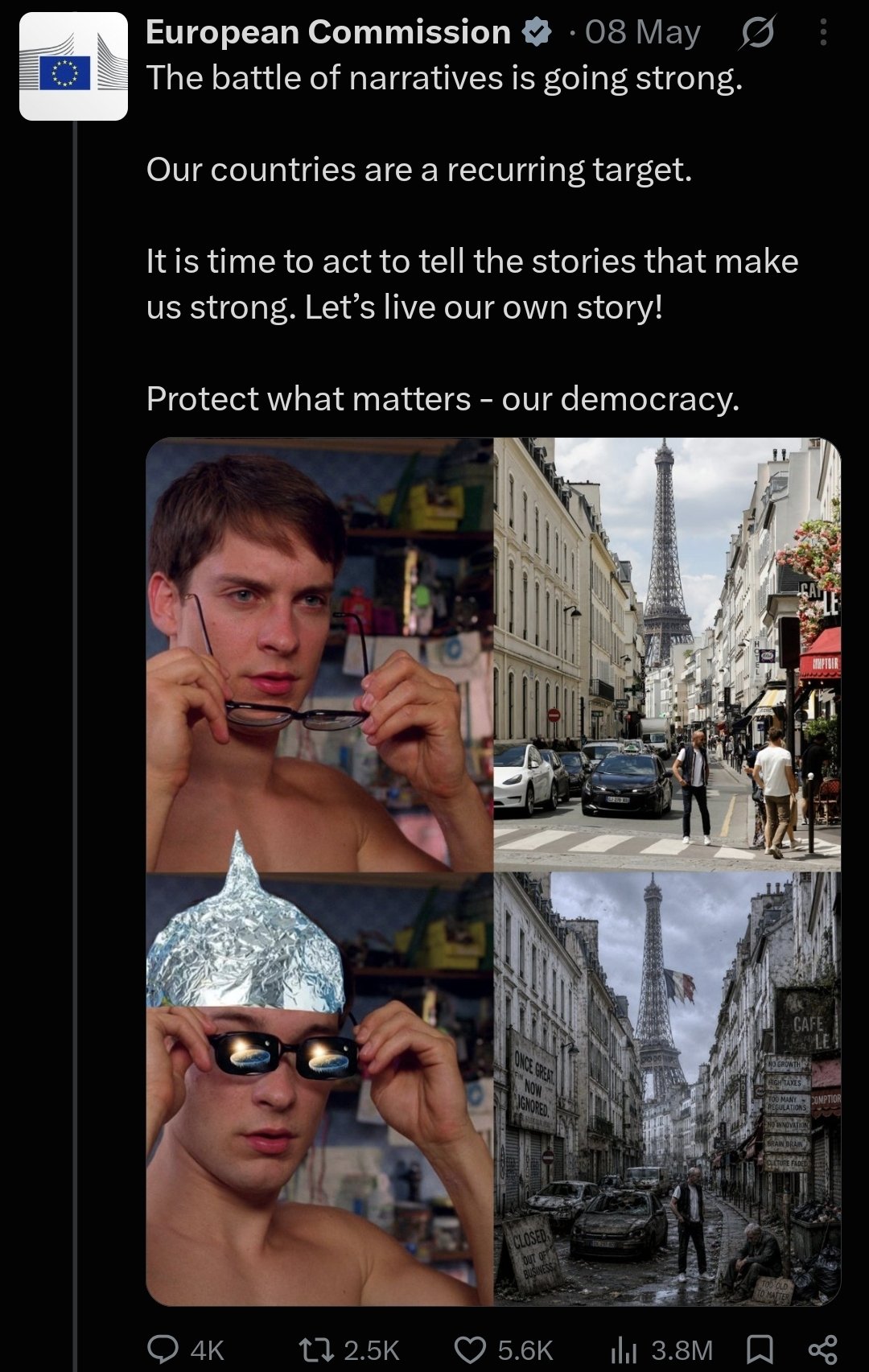 Image in @IfindRetards's post: Hey EU Commission, can we get an update on this? https://t.co/kkK301flMn
