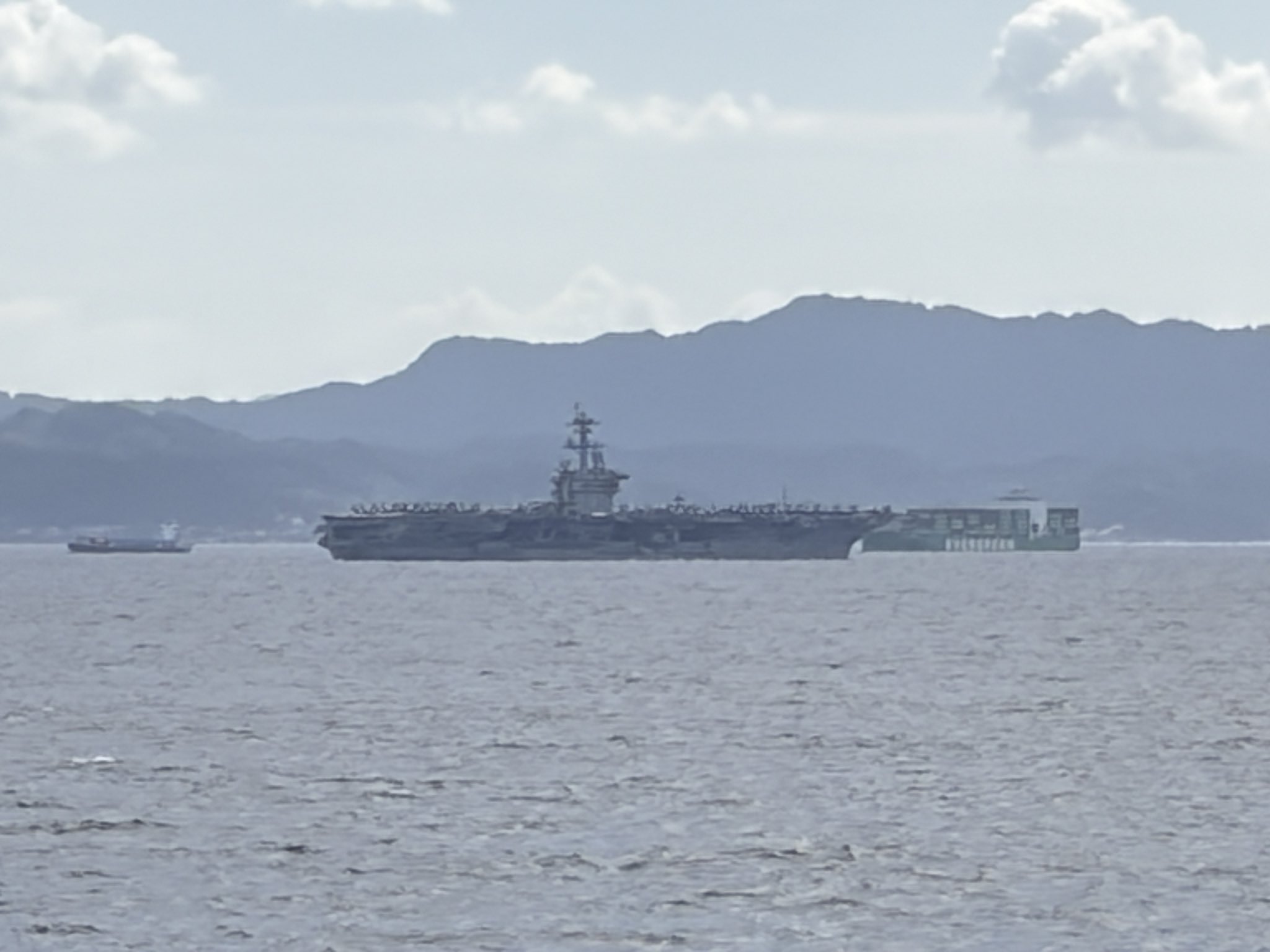 Image in @MarioNawfal's post: 🇺🇸🇮🇷 ANOTHER U.S. AIRCRAFT CARRIER is heading toward the Middle East as tensions with Iran remain d…
