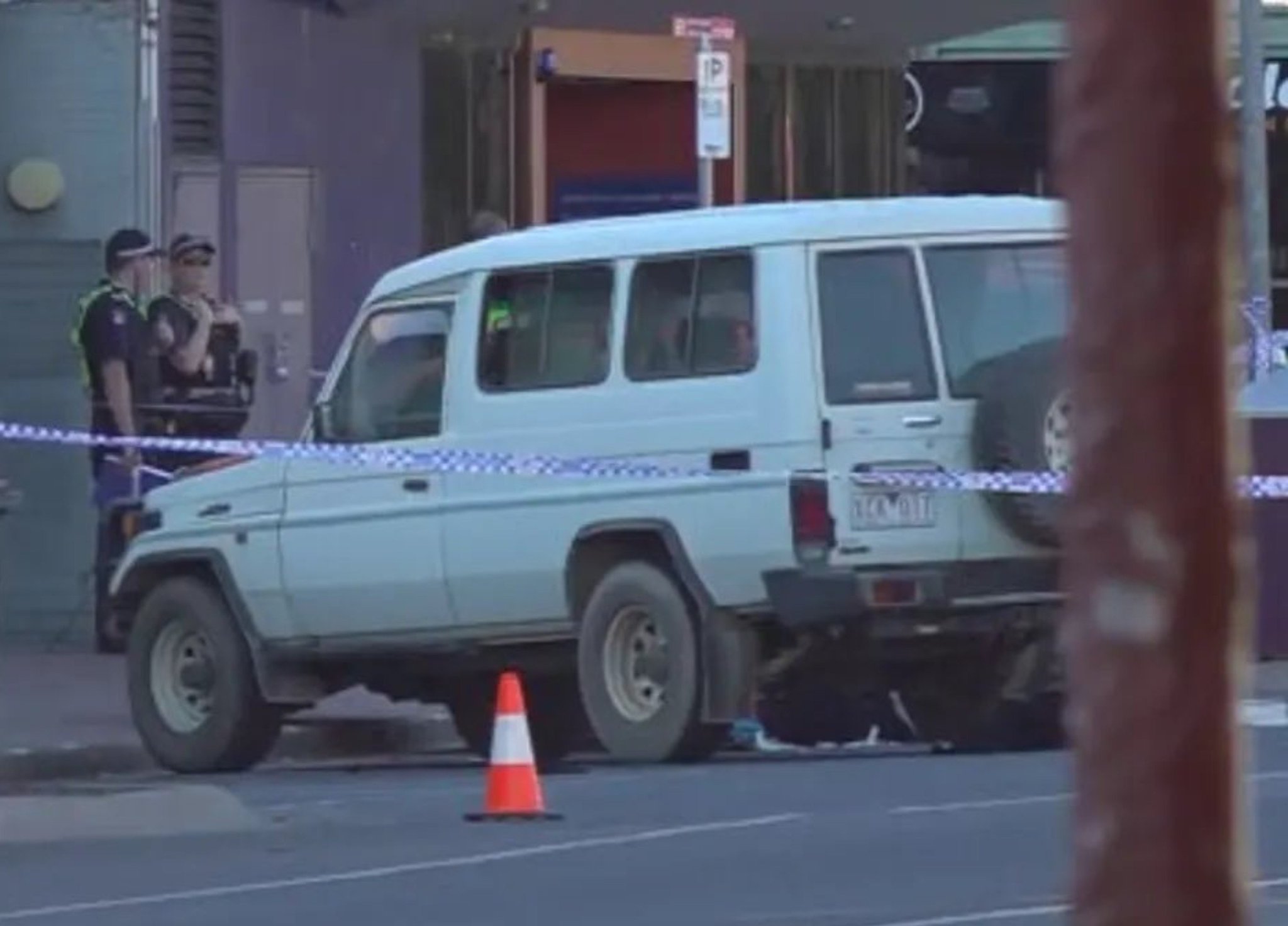 Image in @IfindRetards's post: Yesterday in Australia, a politician was struck by a Toyota Land Cruiser driven by a man who is rep…