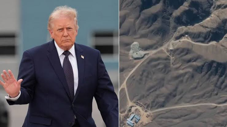 Image in @MarioNawfal's post: 🇺🇸🇮🇷 Tehran reportedly refused a "fireworks" strike on Pickaxe Mountain with no retaliation attache…