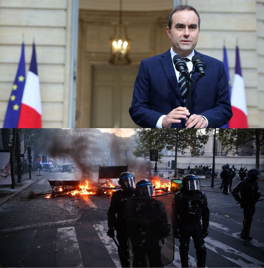 Image in @MarioNawfal's post: 🚨🇫🇷 France's major cities were largely calm overnight, after authorities imposed curfews following …