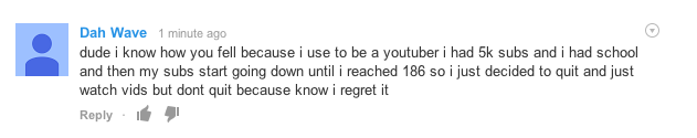 Image in @sneako's post: This guy lost 4,824 subscribers :ccccc http://t.co/J5irXxM9se