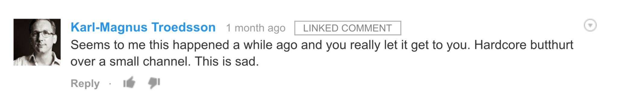 Image in @sneako's post: Lmao the guy who filed claims on 7 of my videos has actually been commenting and for a long time. h…