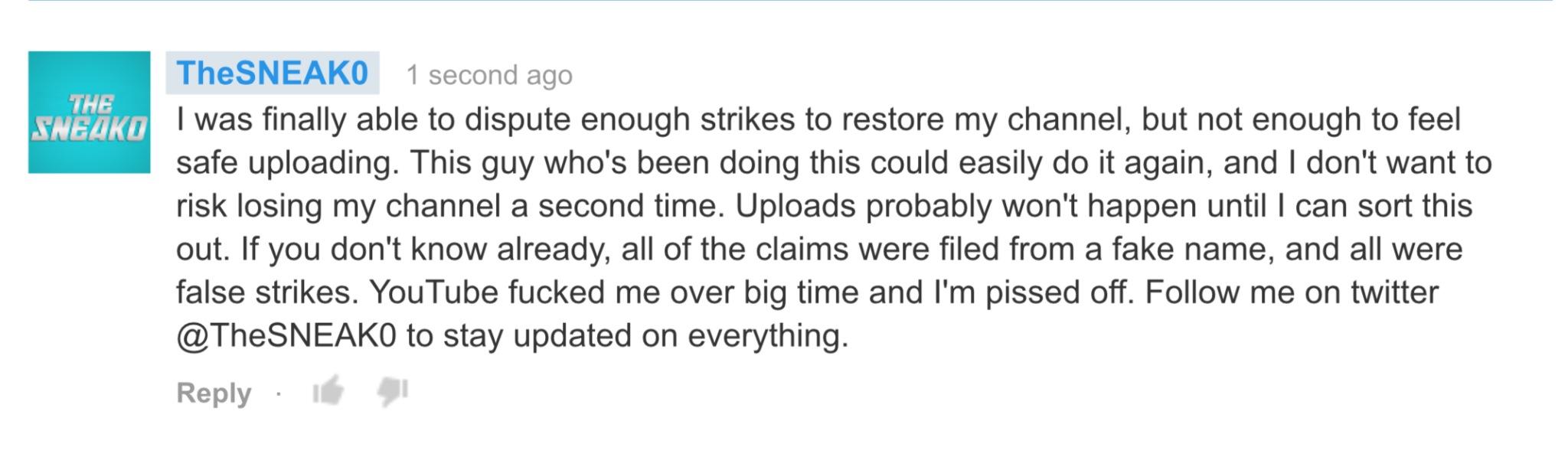 Image in @sneako's post: Why I'm currently waiting to upload http://t.co/kfoywnhEzy