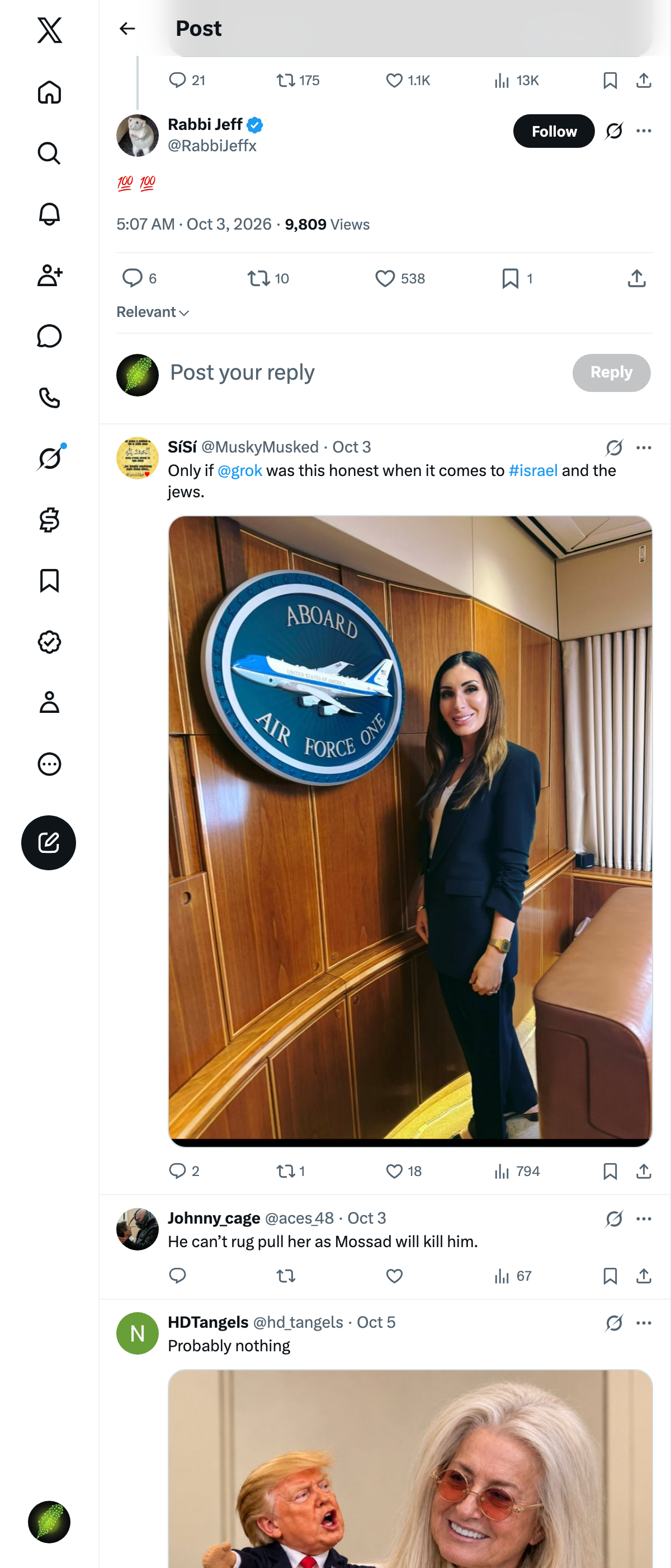 Snapshot 1 of @RabbiJeffx's post from 2026-10-03
