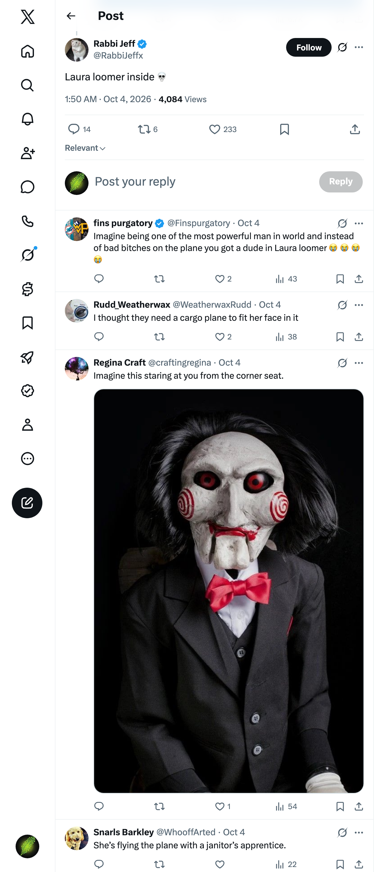 Snapshot 1 of @RabbiJeffx's post from 2026-10-03