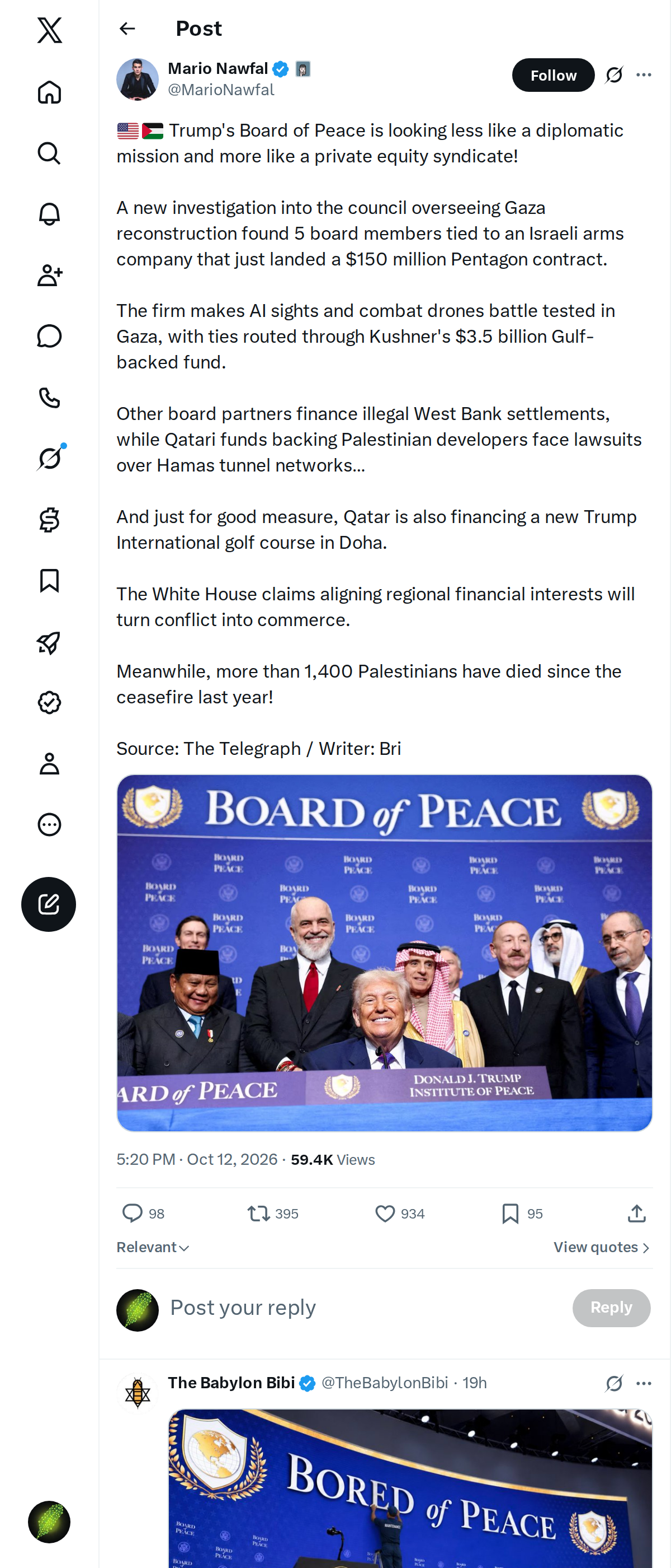 Snapshot 2 of @MarioNawfal's post from 2026-10-12