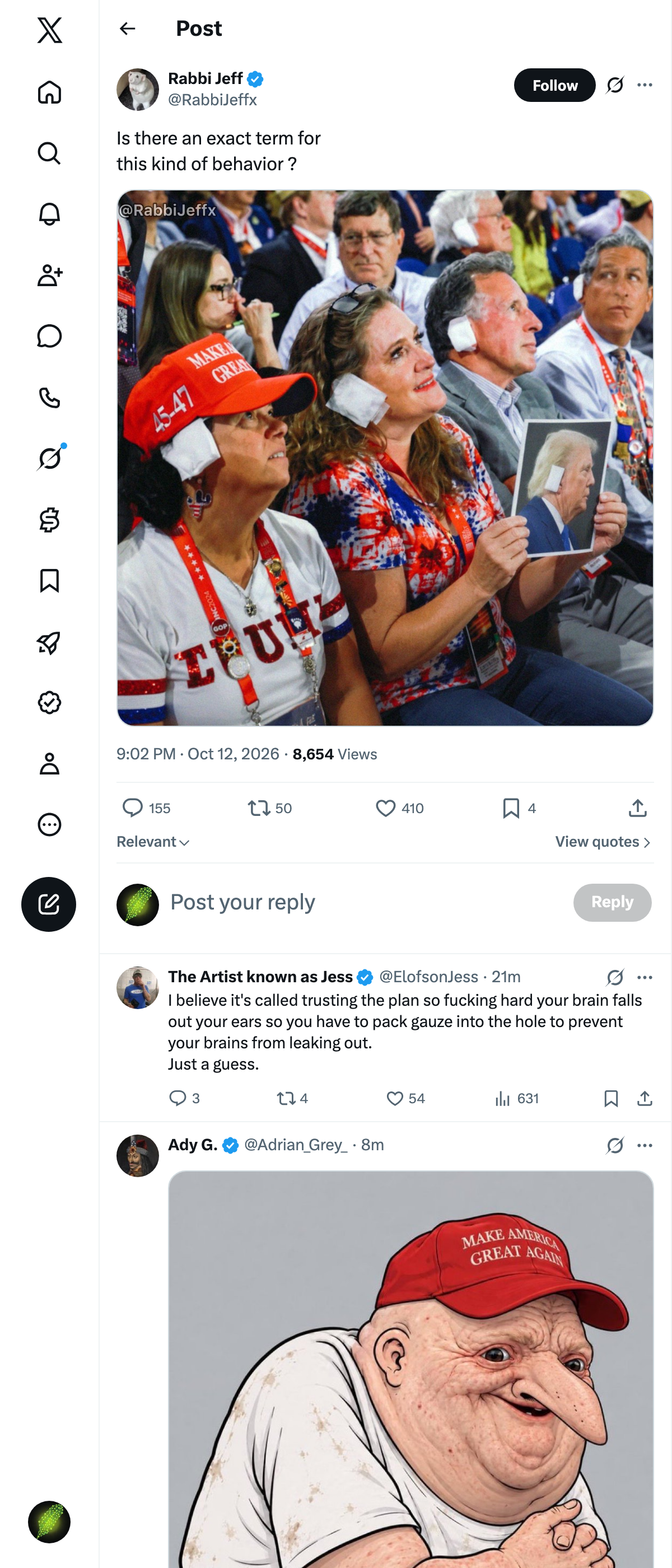 Snapshot 1 of @RabbiJeffx's post from 2026-10-12