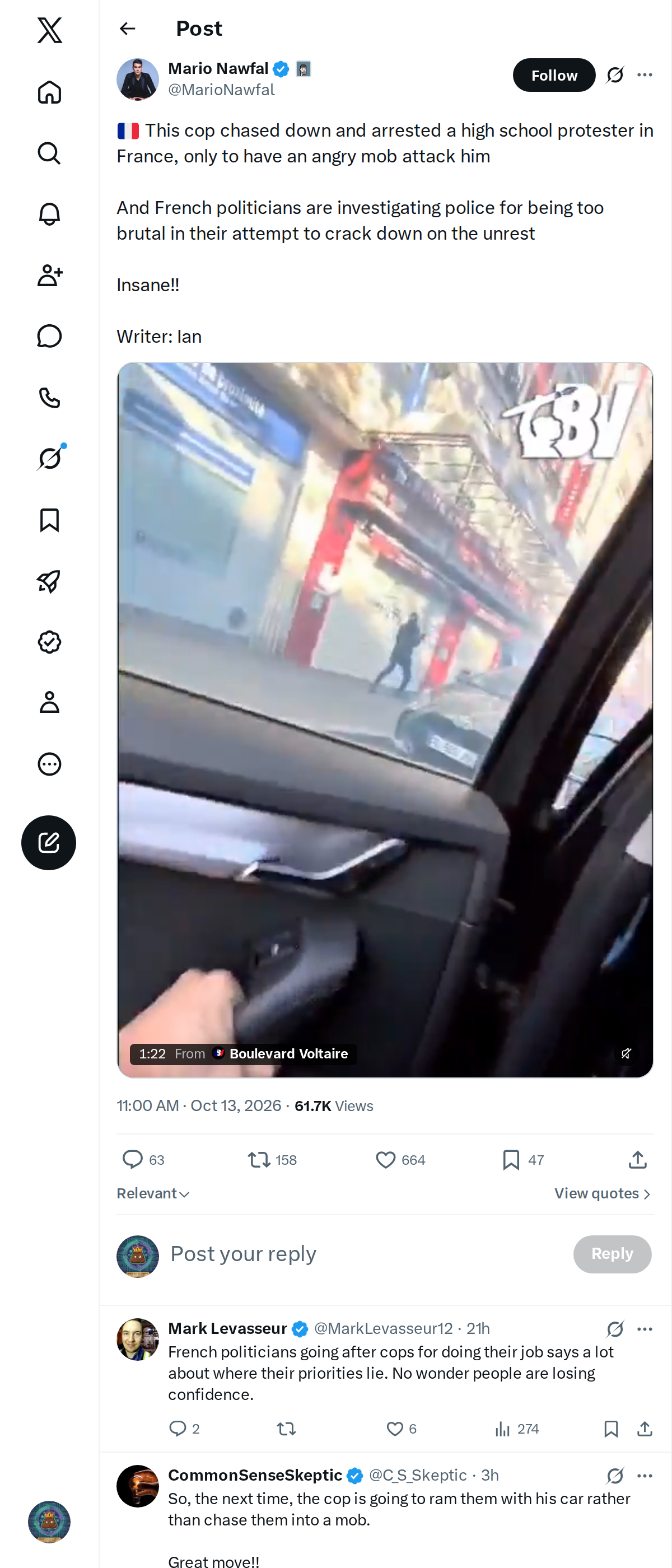 Snapshot 2 of @MarioNawfal's post from 2026-10-13