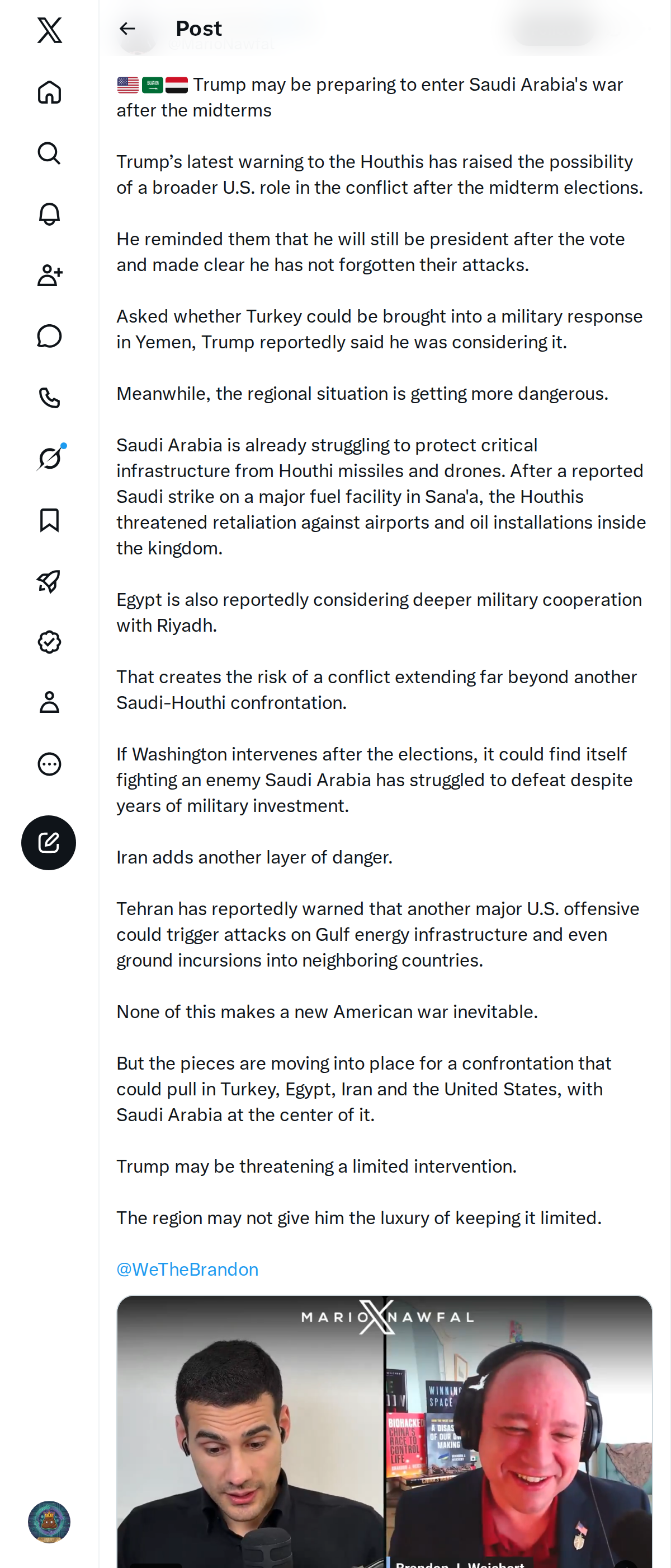Snapshot 2 of @MarioNawfal's post from 2026-10-13