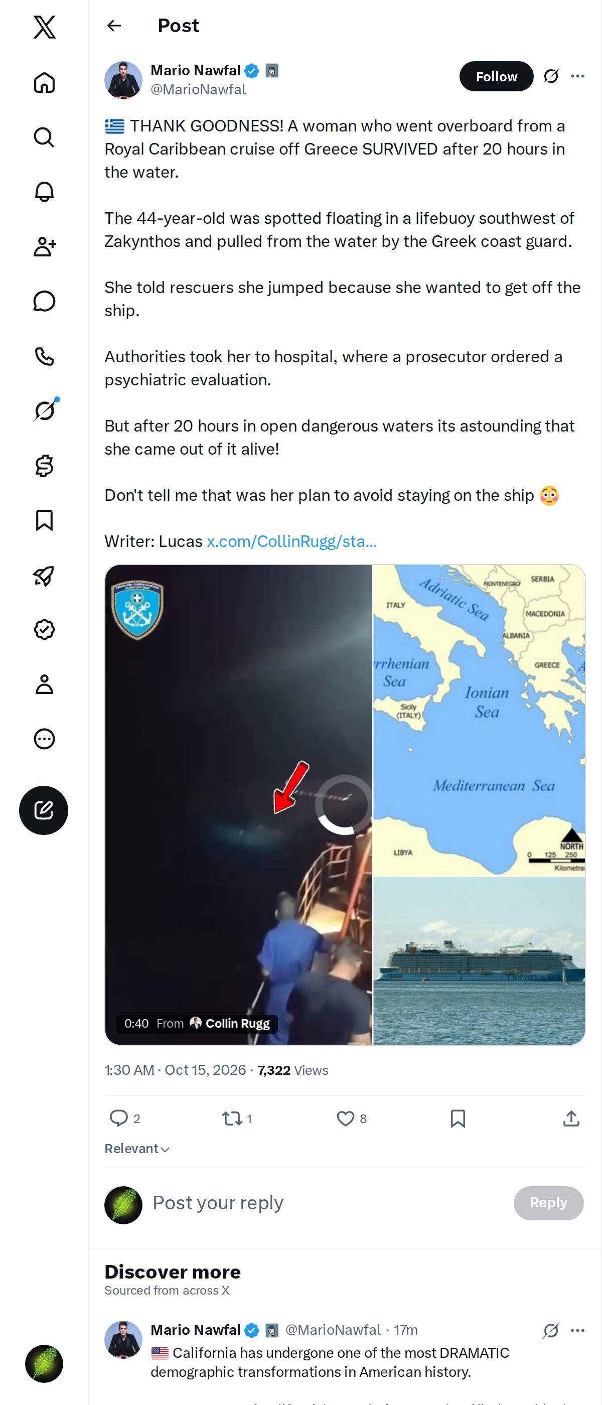 Snapshot 1 of @MarioNawfal's post from 2026-10-14