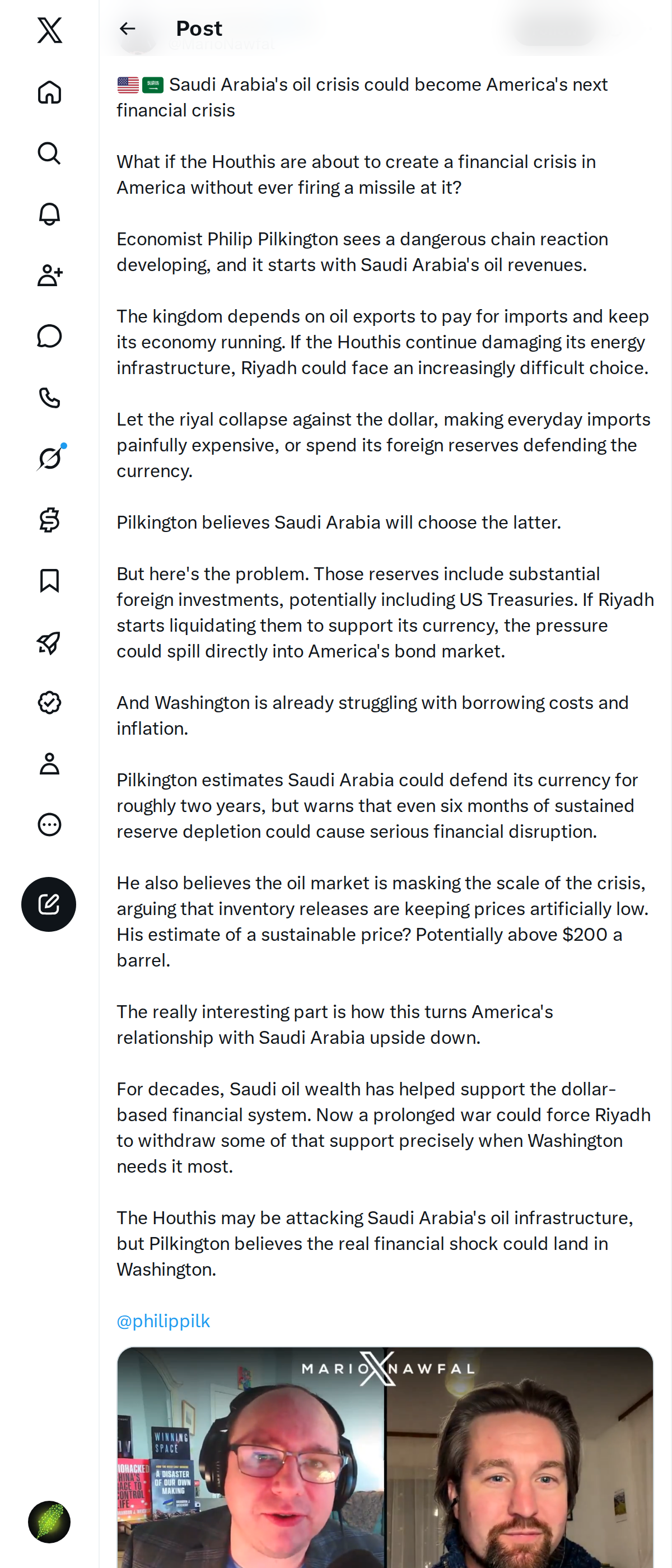 Snapshot 1 of @MarioNawfal's post from 2026-10-15